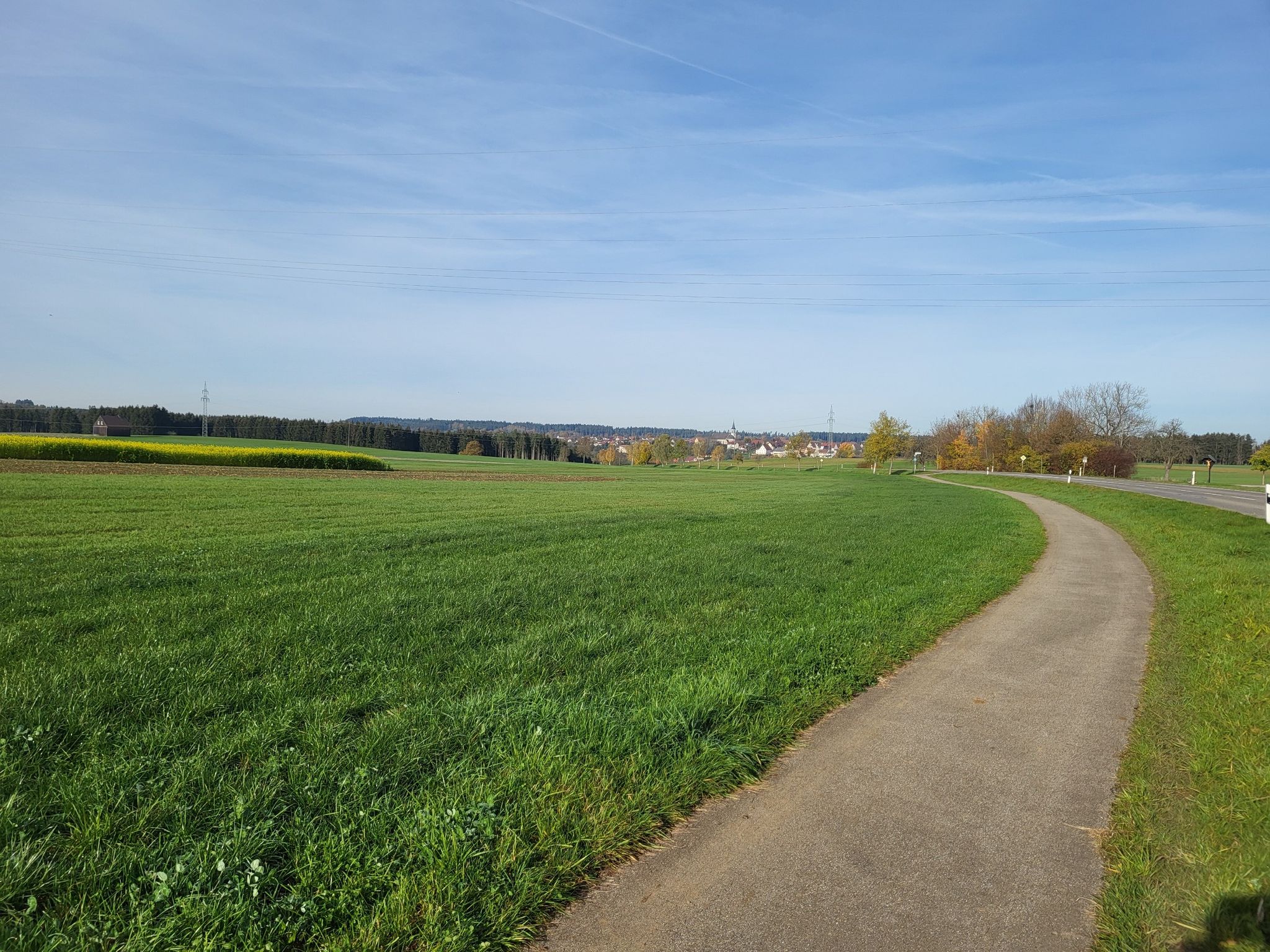 Hinter Aldingen Richtung Aixheim