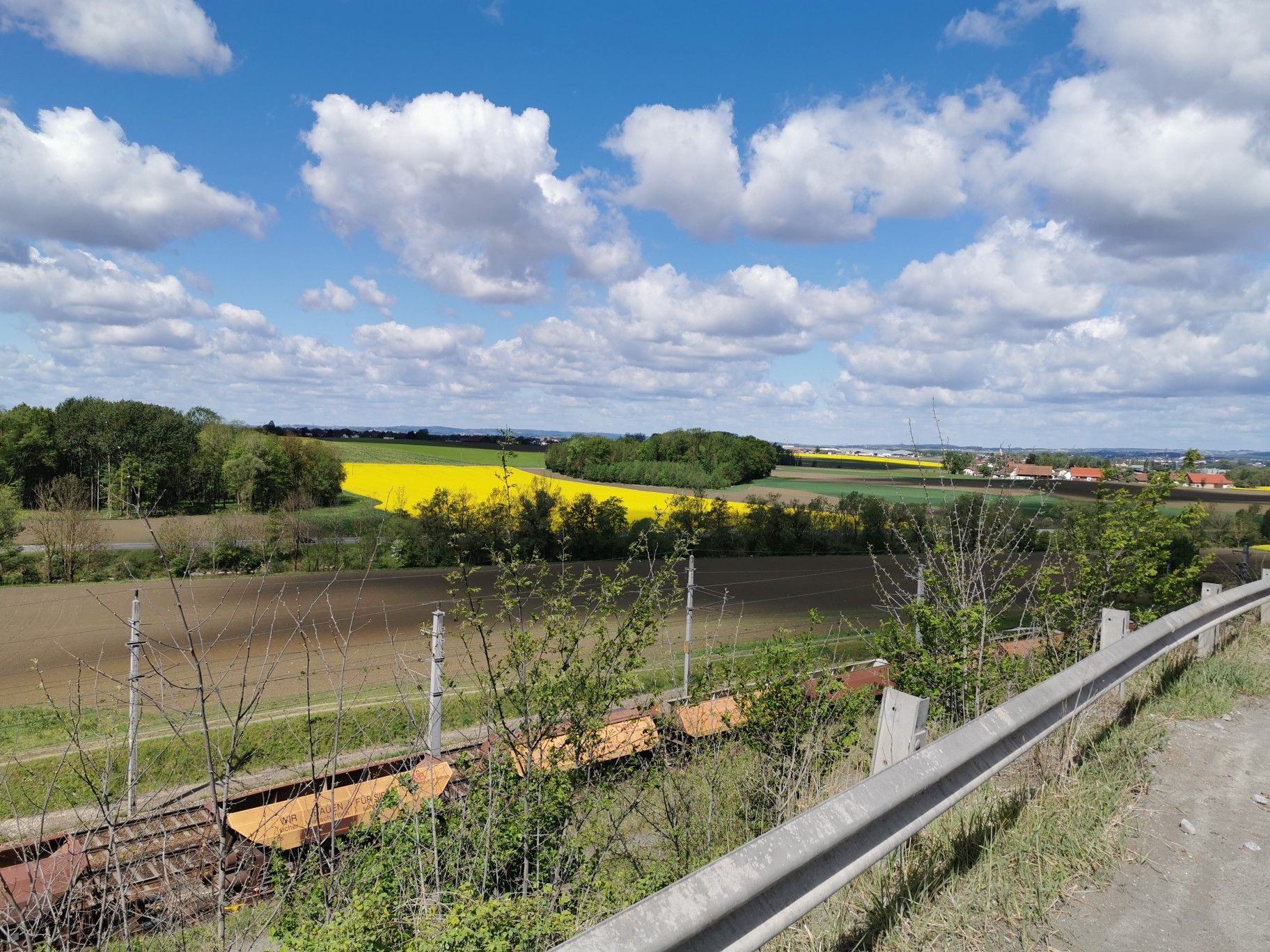 Blick vom Gopperdinger Steinbruch 