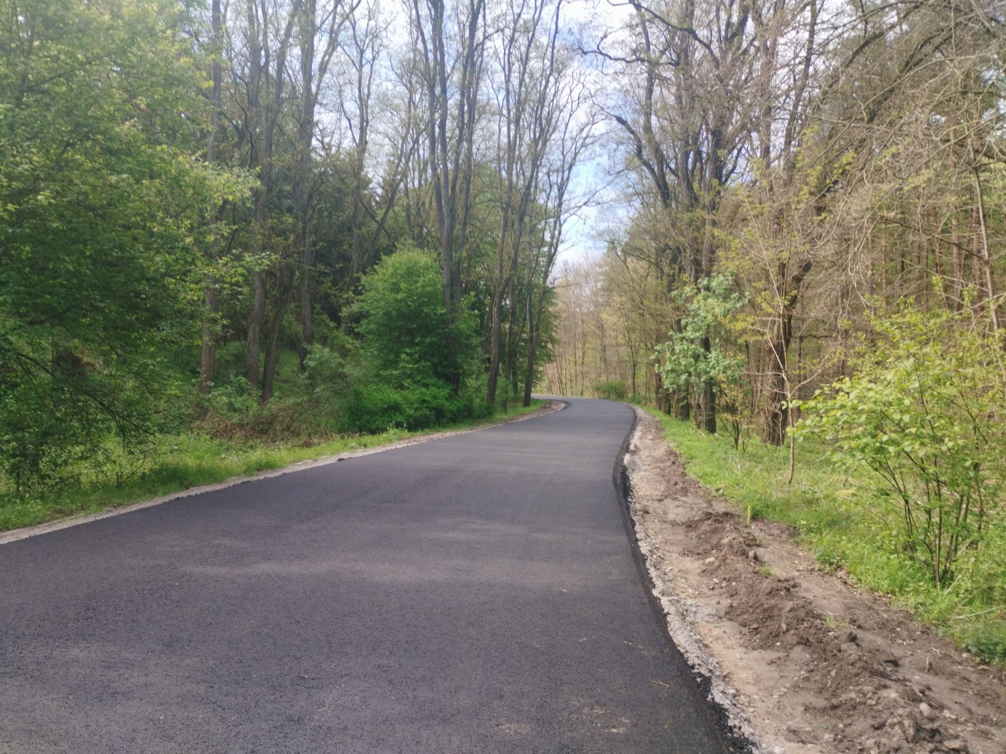 perfekte kleine Straße