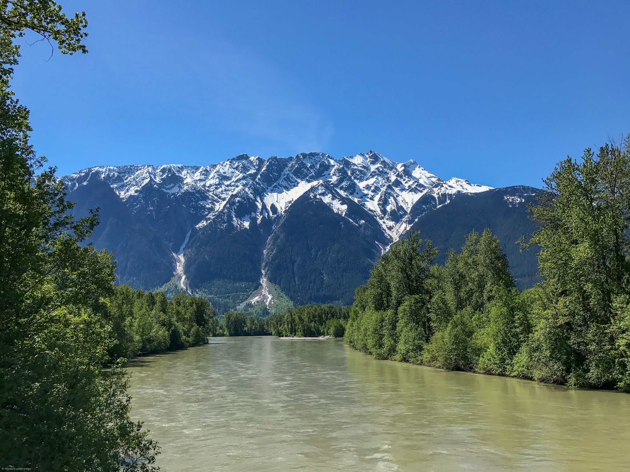Lillooet River kurz vor Mount Currie