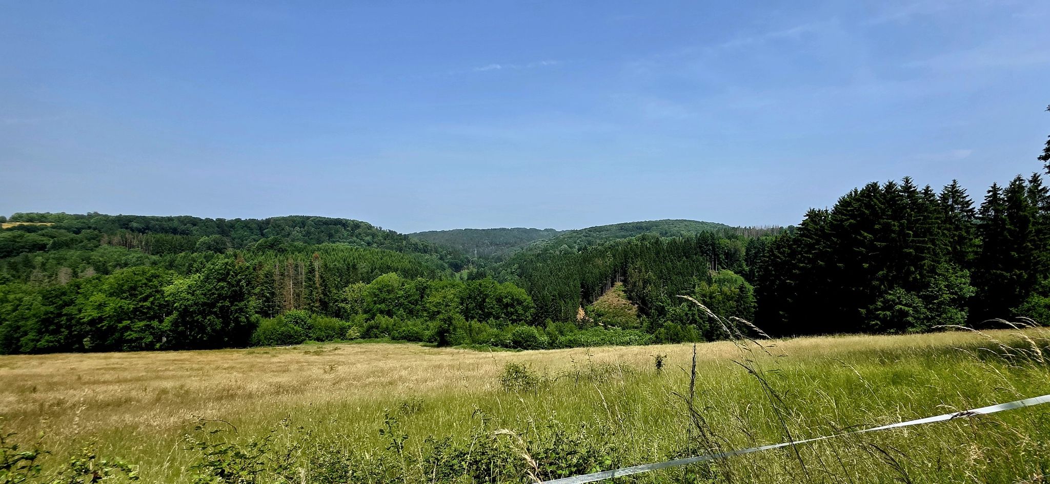 Die Berge lagen hinter mir, fast jedenfalls