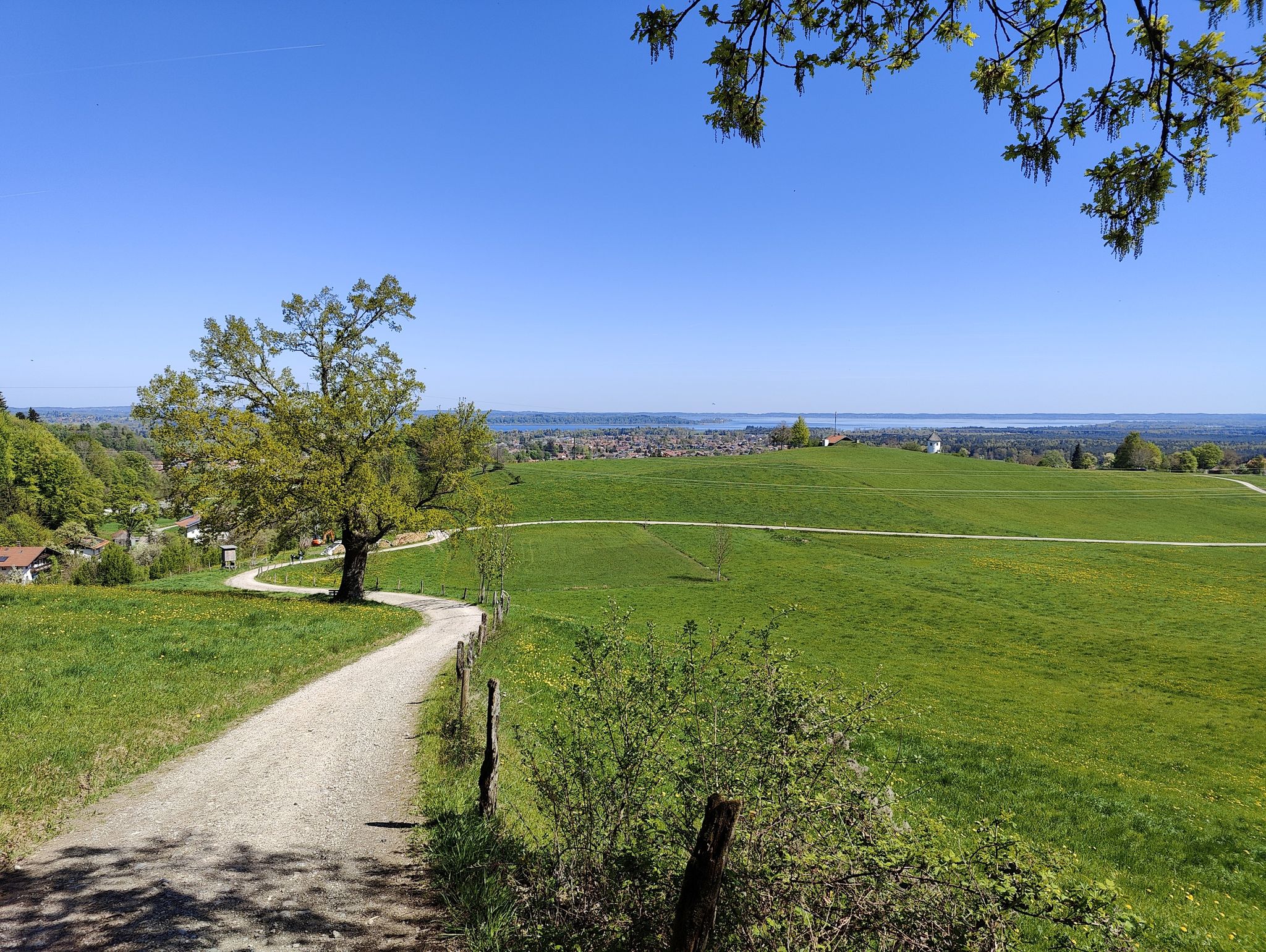 Blick auf den Chiemsee 