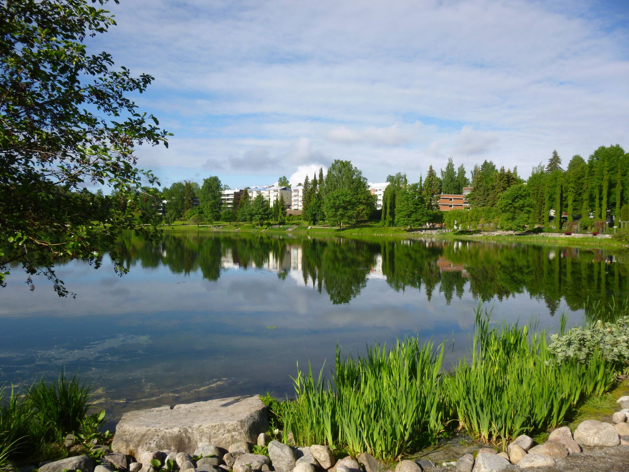 Der Teich "Valkeinen"