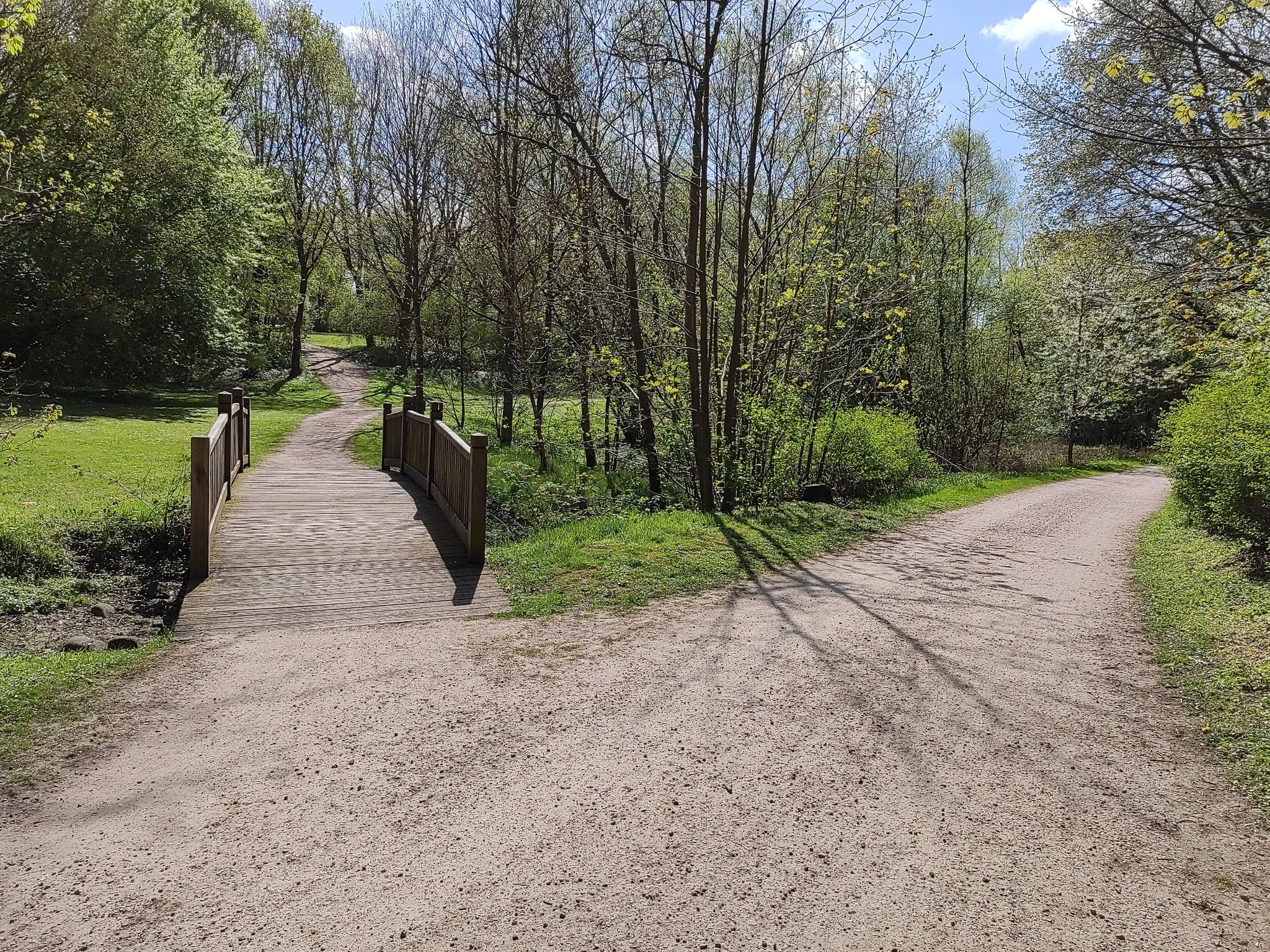 Heute geht's mal links entlang