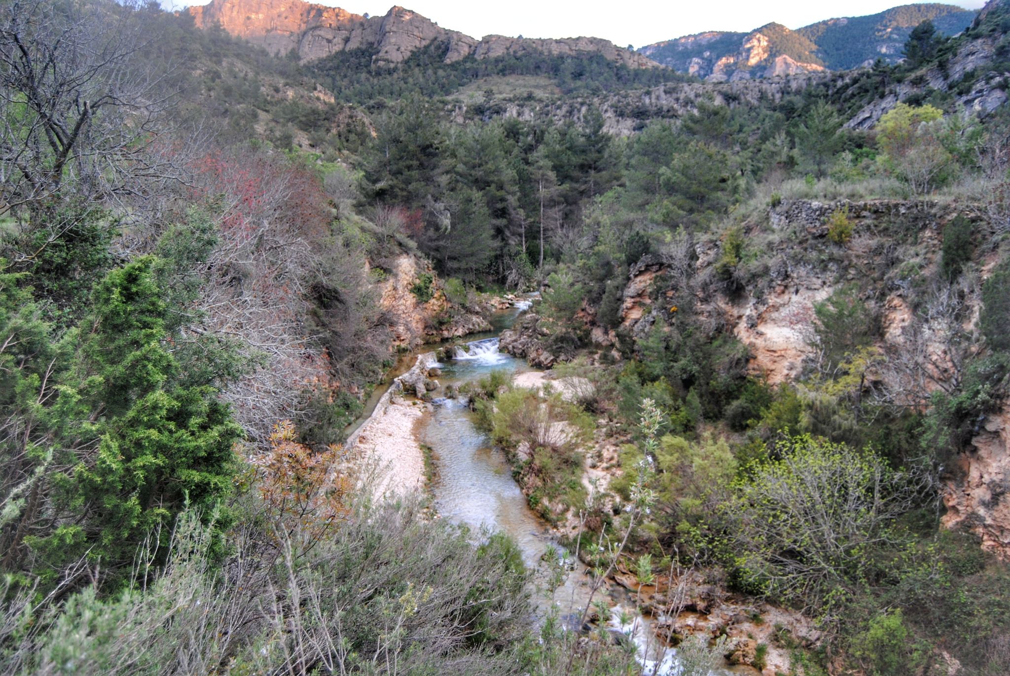 Riu Matarranya des del camí del Parrissal