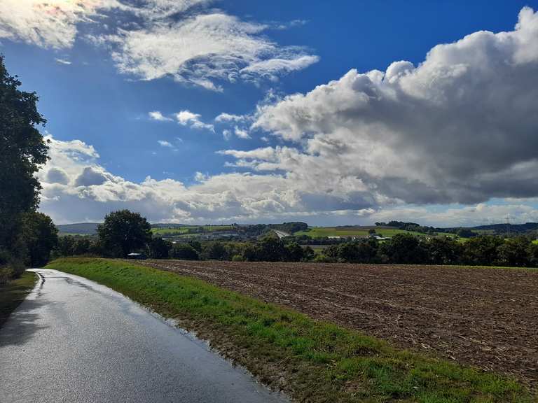 durchs Fuldatal über Staustufe Wahnhausen zurück 28.09.2024
