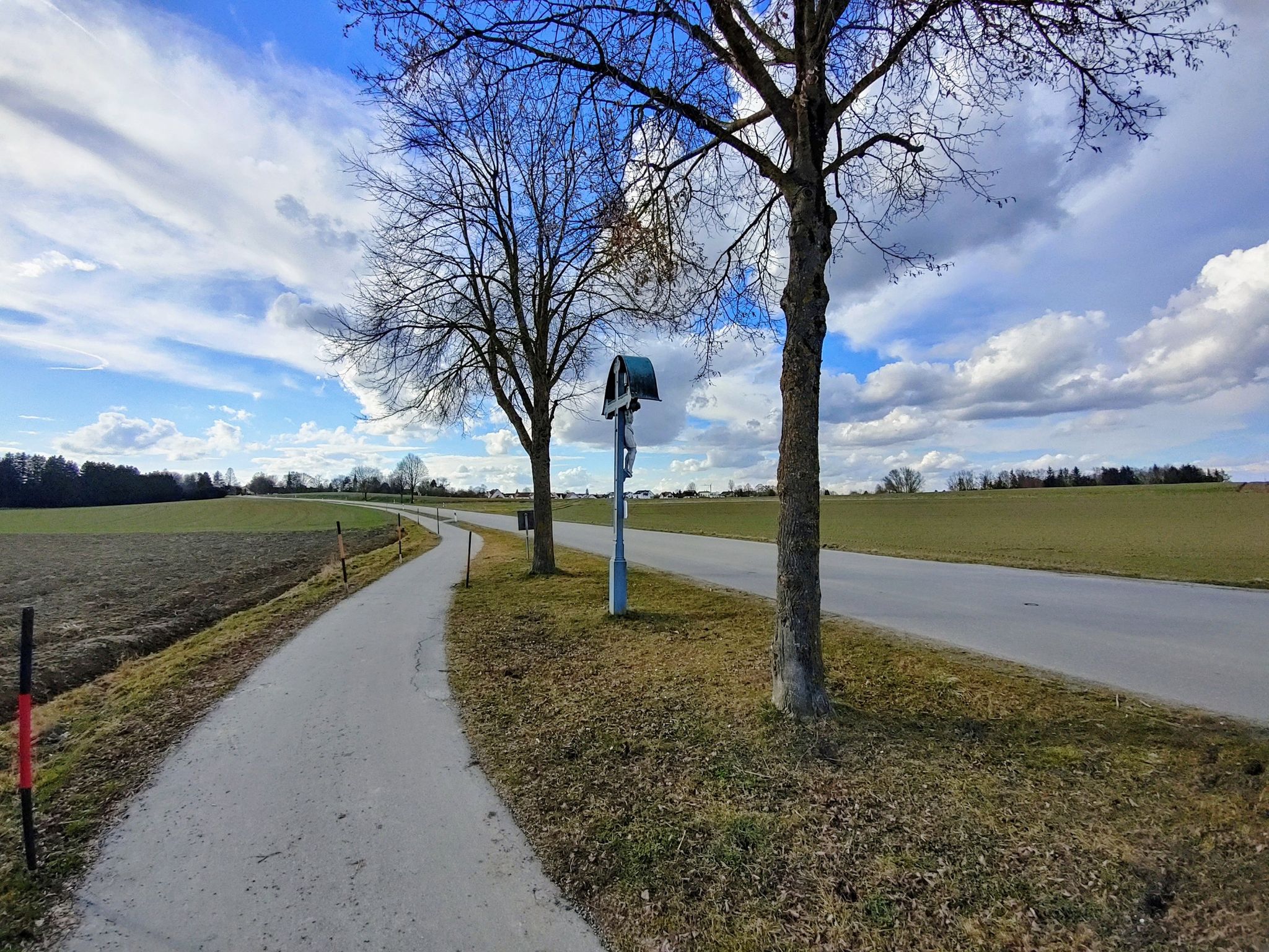 Blickrichtung westlich /Richtung Mering