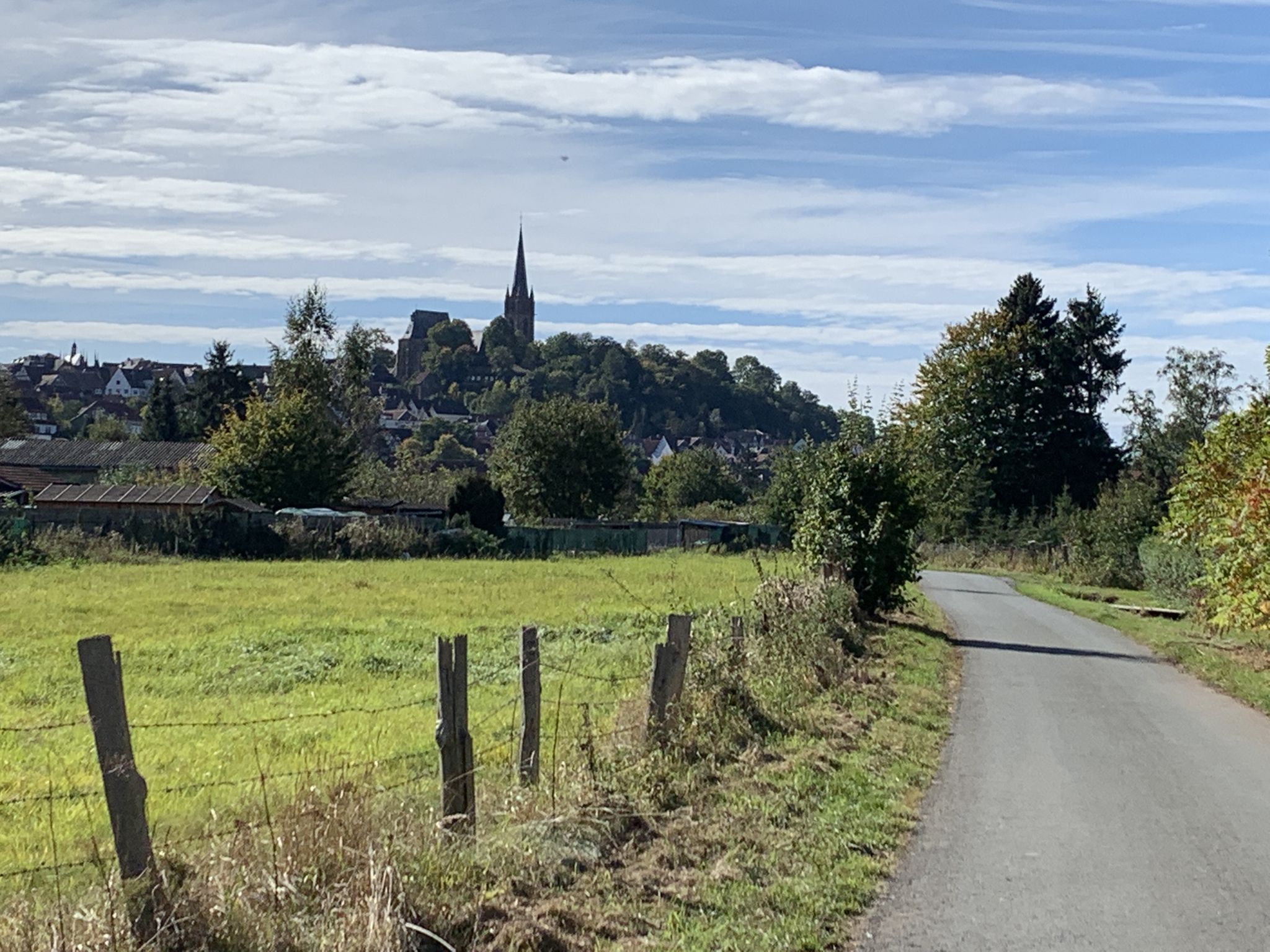 Blick auf Frankenberg (Eder)