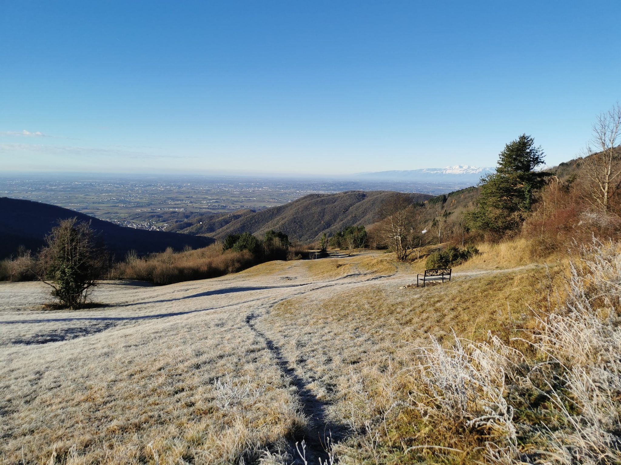 Panorama dalla Bocchetta di S.Antonio verso la pianura