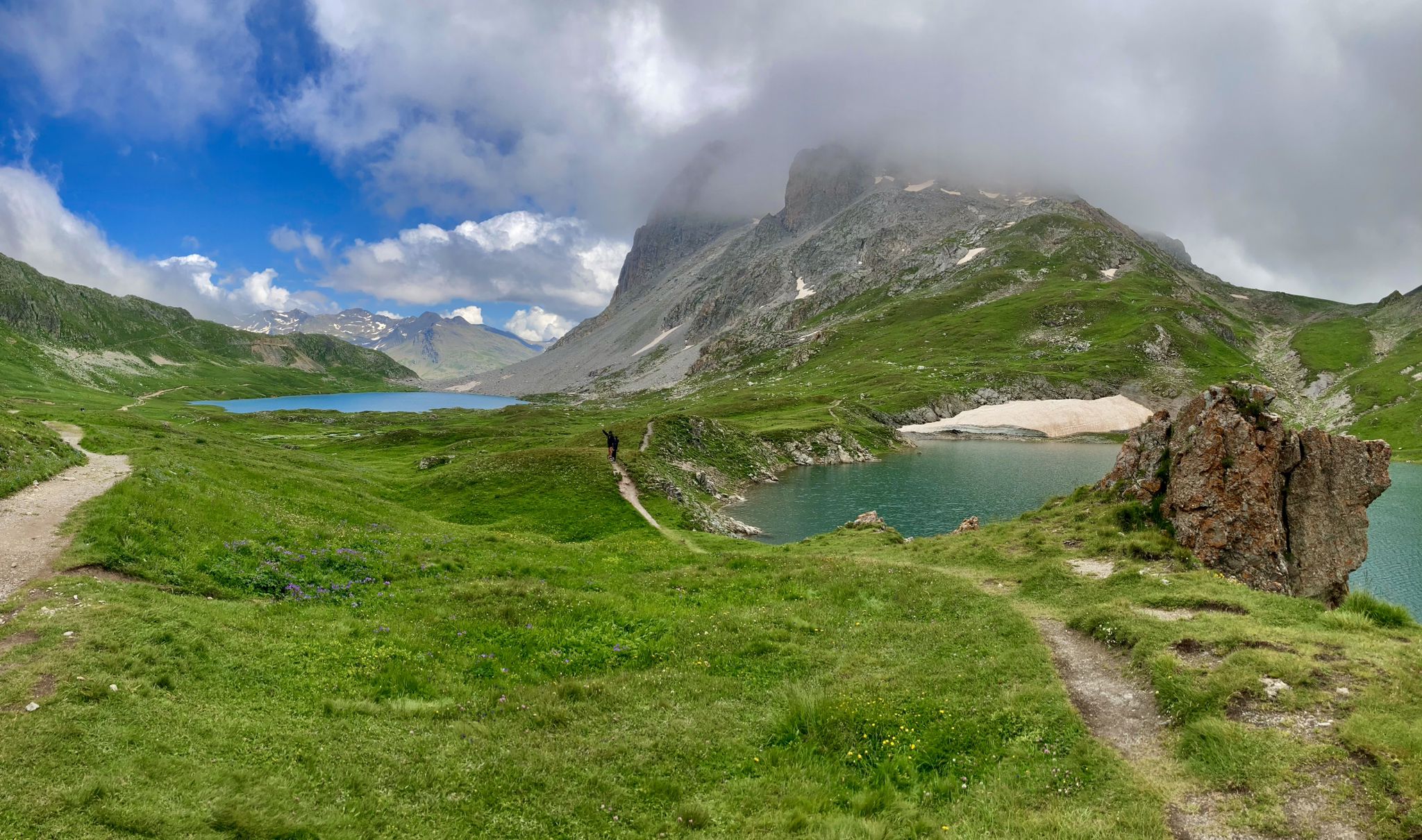 …weiter zum Lac Rond…
