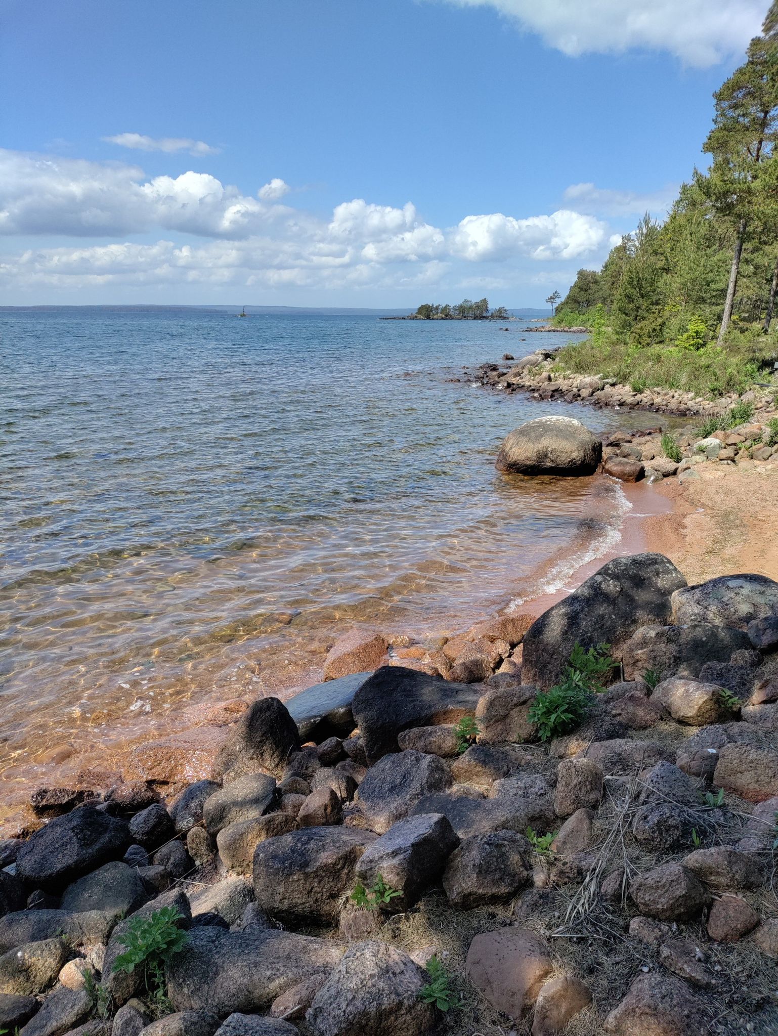 Klares Wasser im Vättern 😁