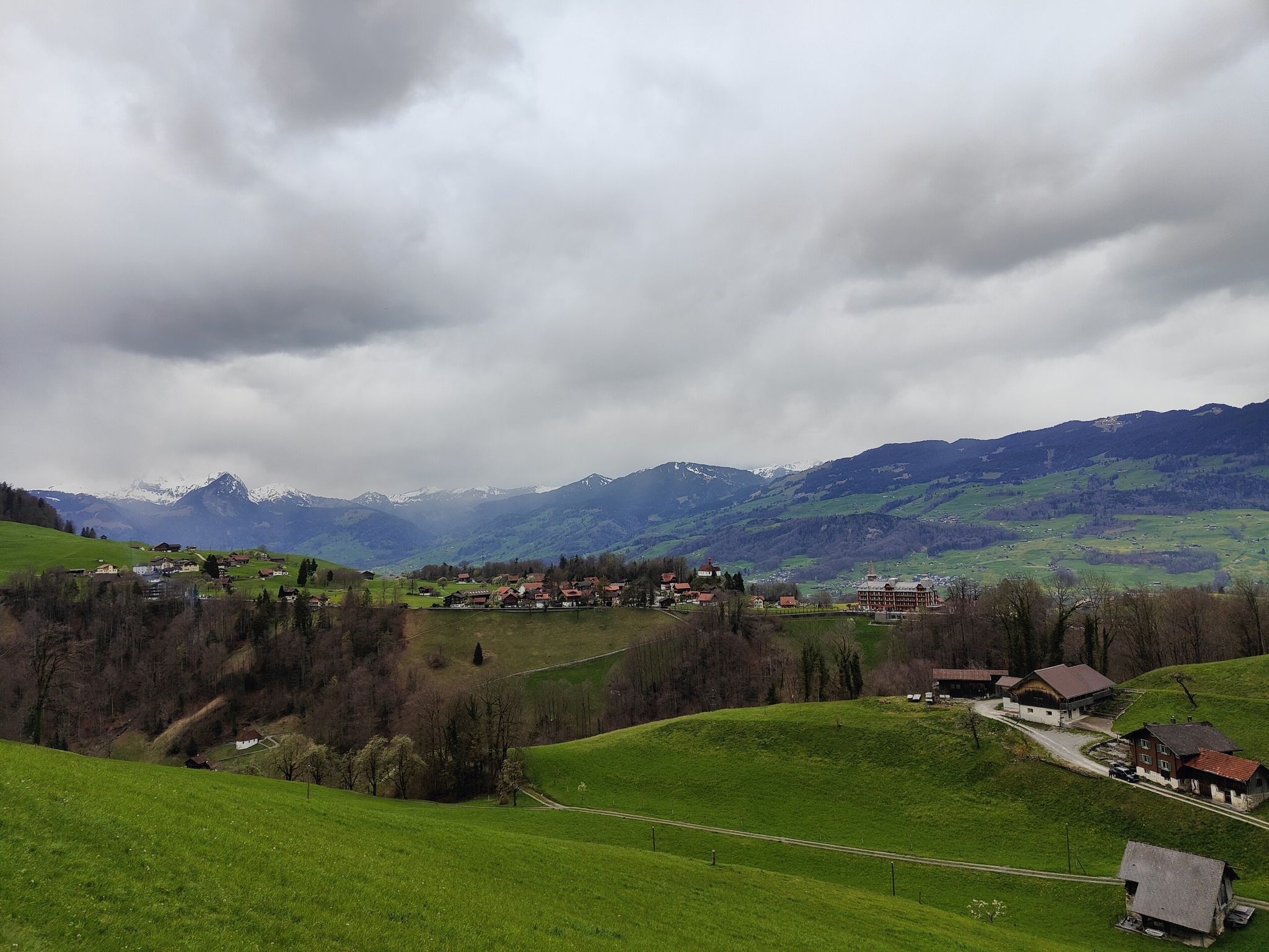 Blick auf Flüeli Ranft