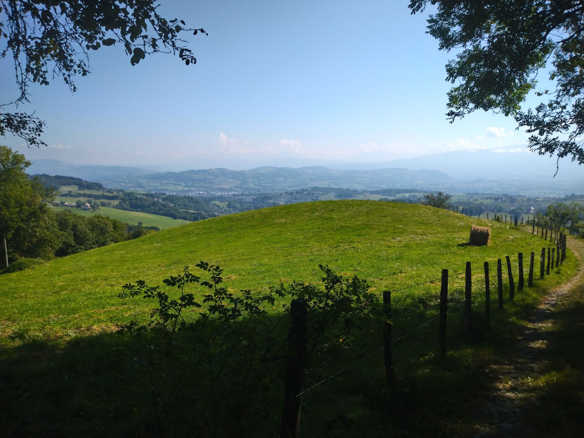 une belle vue sur rumilly 