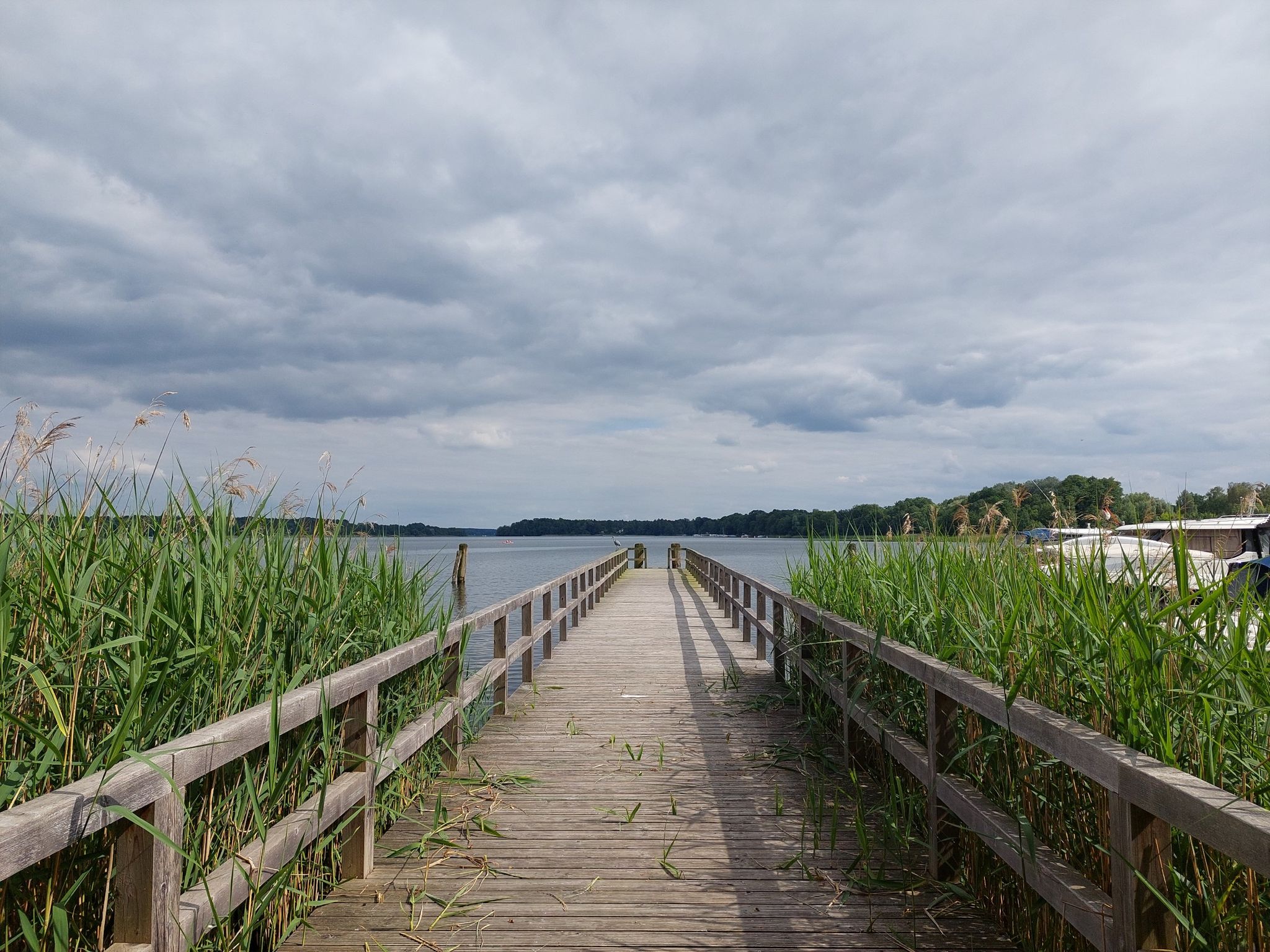Steg am Storkower See