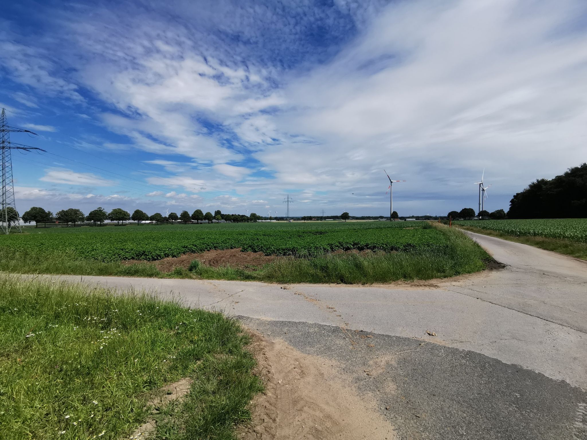 Blick in Richtung Wankum