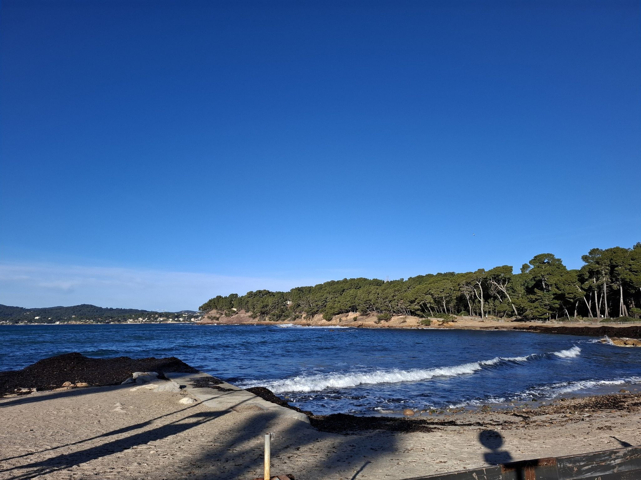 Au départ de la plage Ste Asile