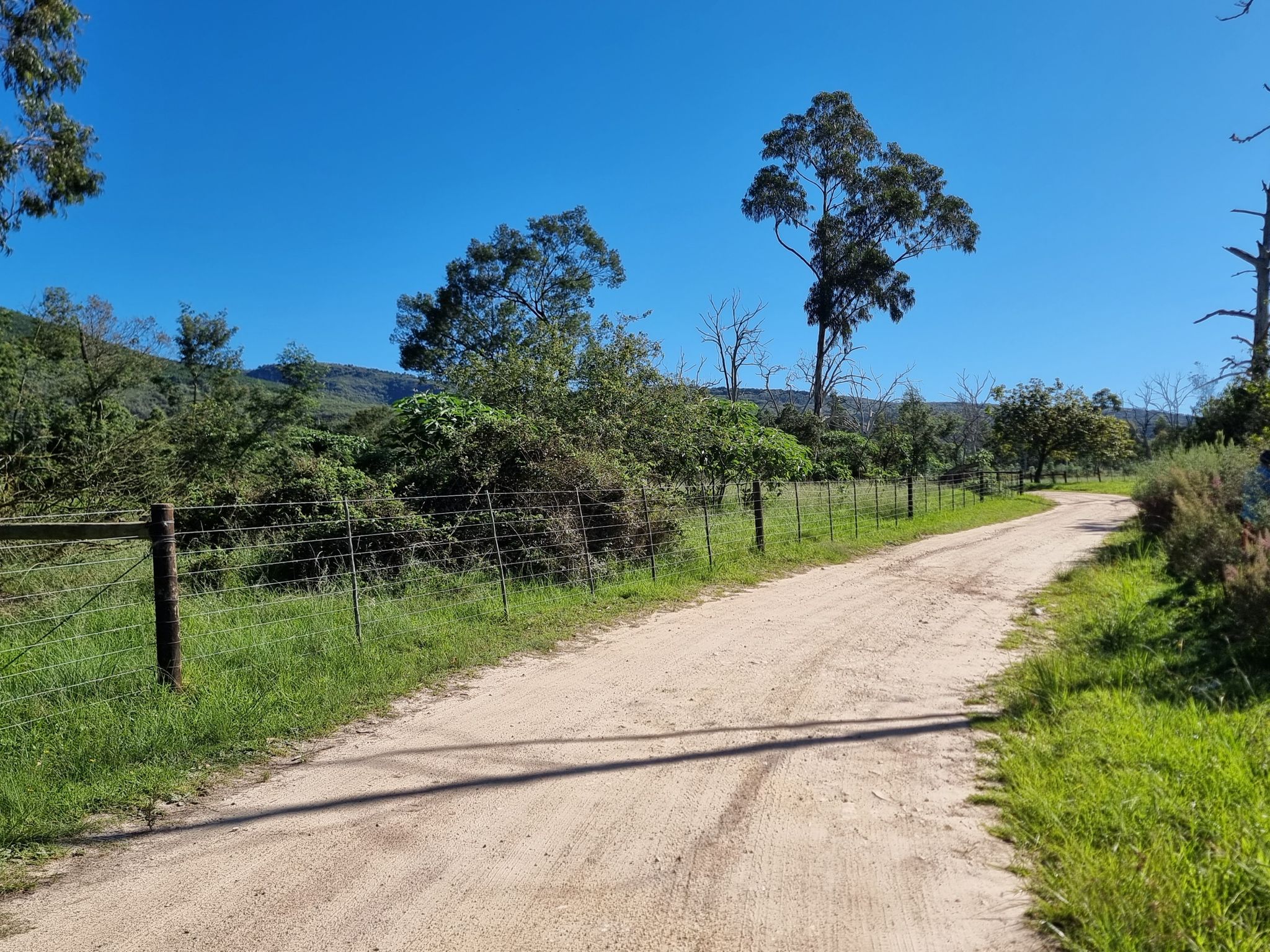 Über Schotter nach Woodville