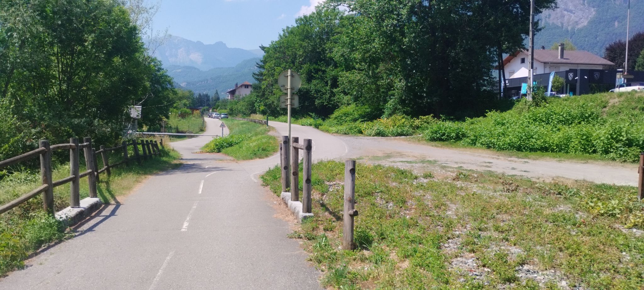 Bahntrassenradweg nach Annecy 