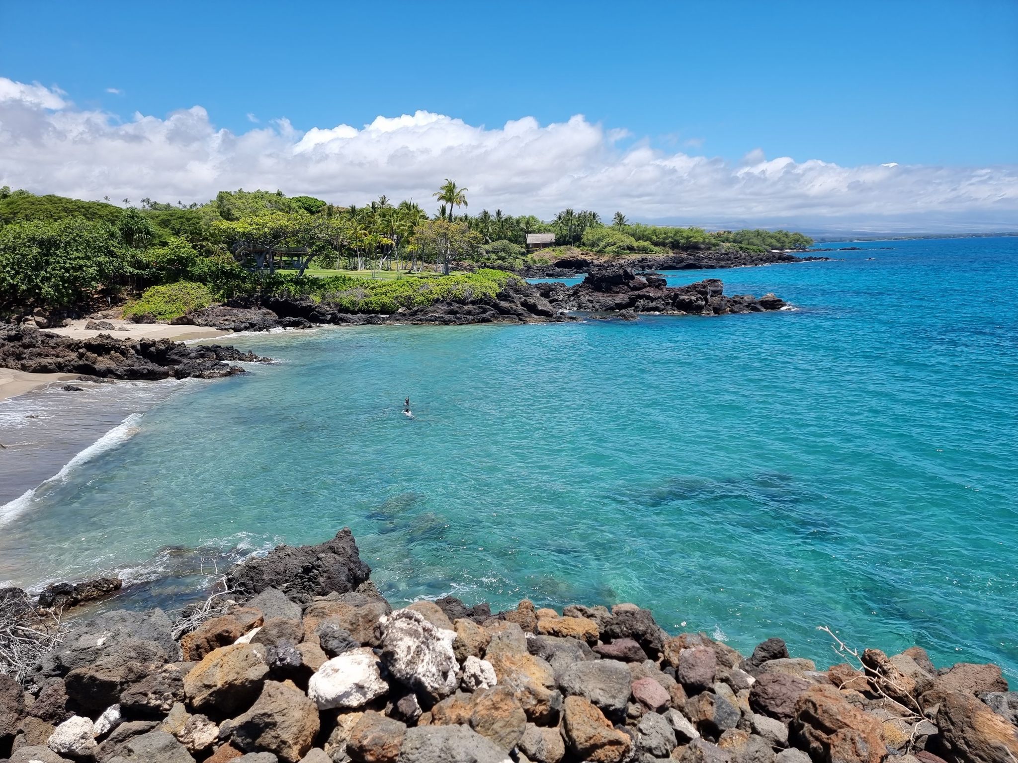 Nice little almost private beach