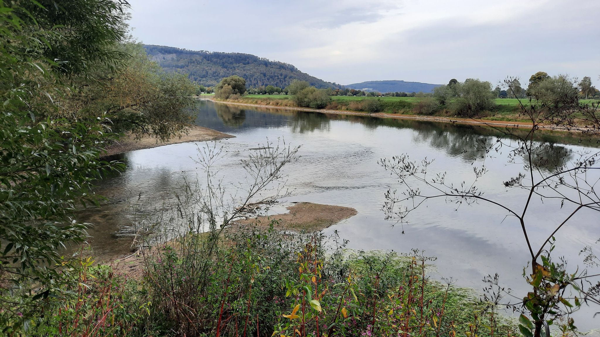 Die Nethemündung bei Godelheim