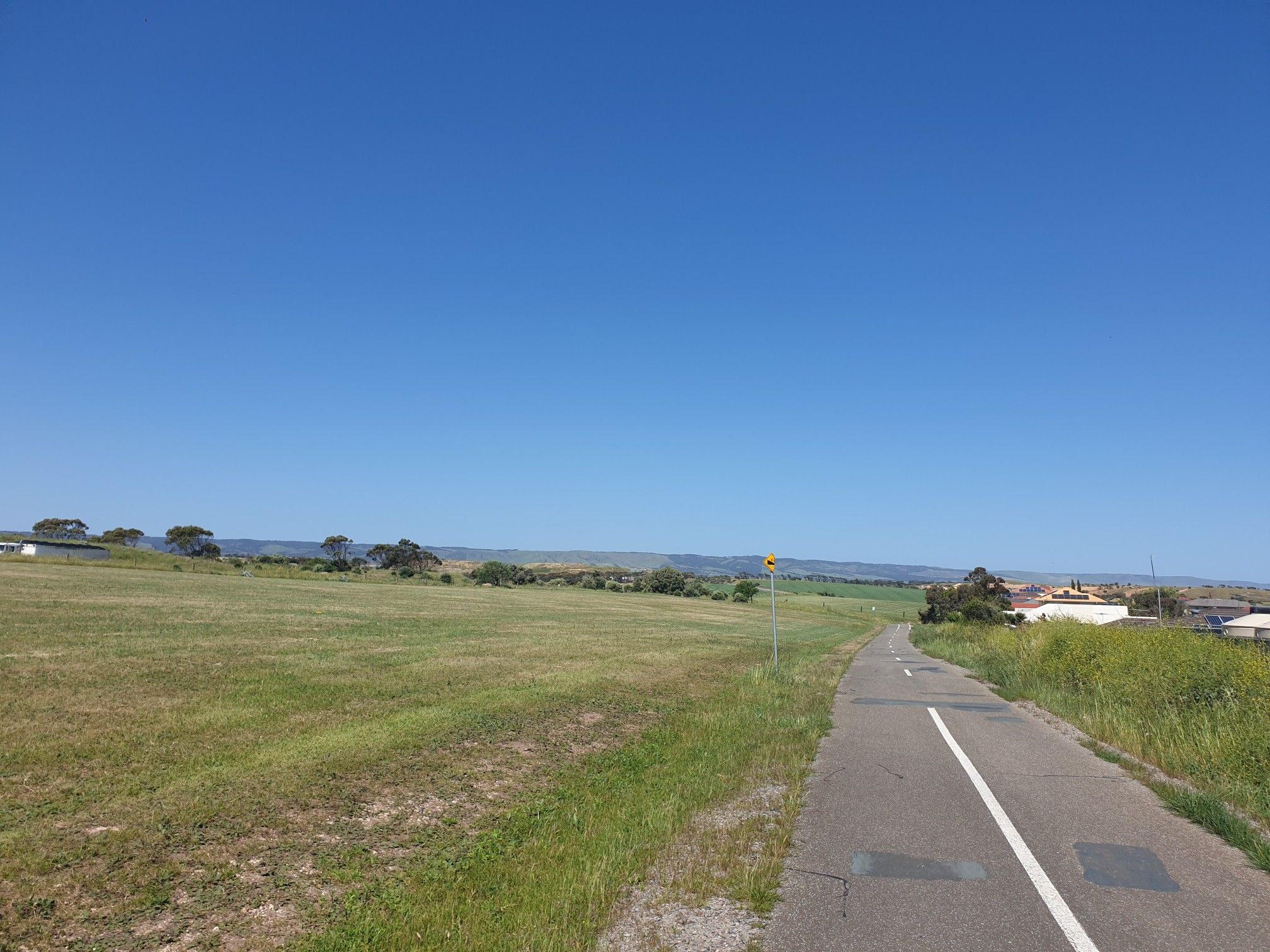 looking across McLaren Vale from Seaford 