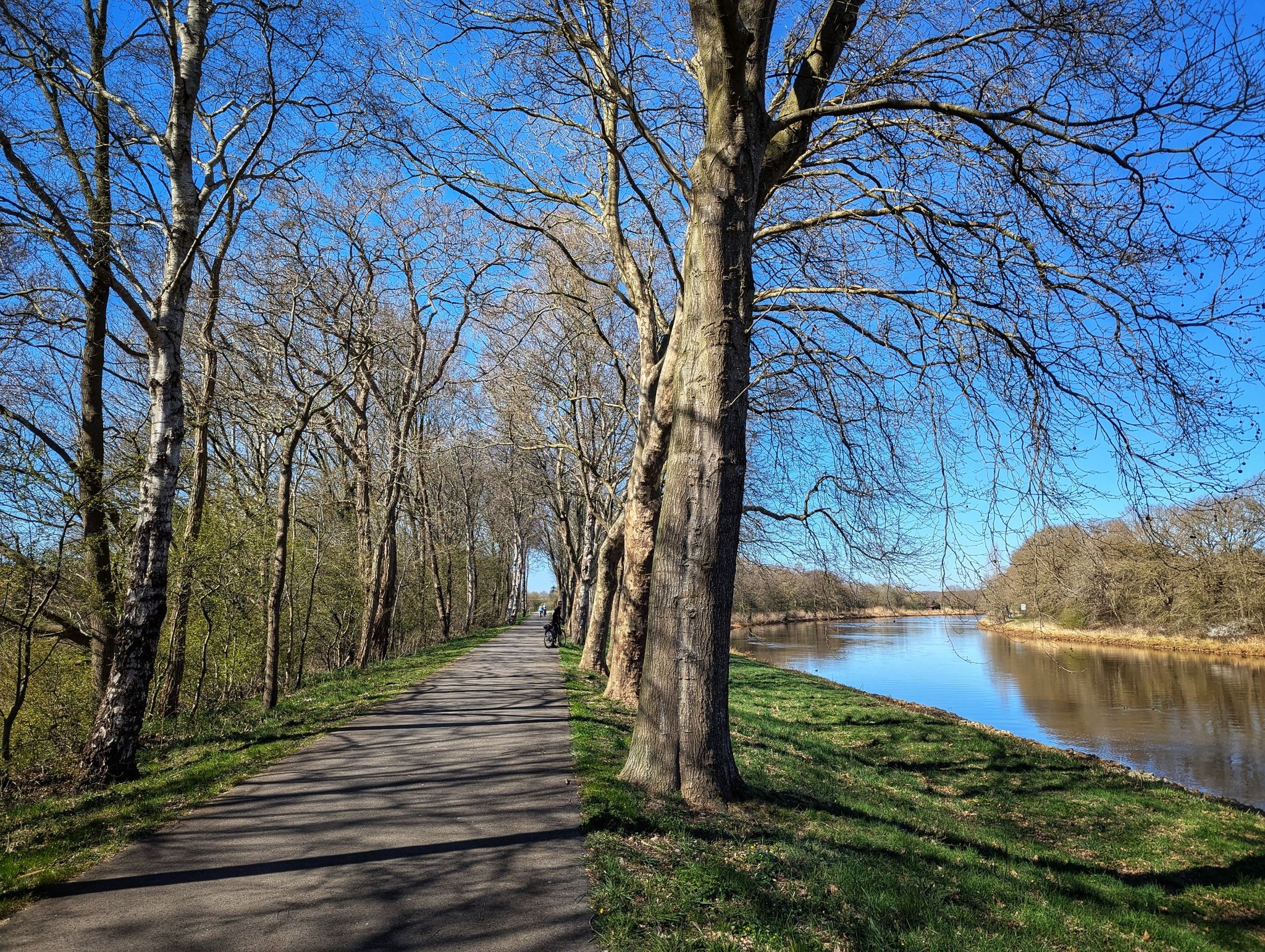 Radweg an der Ems