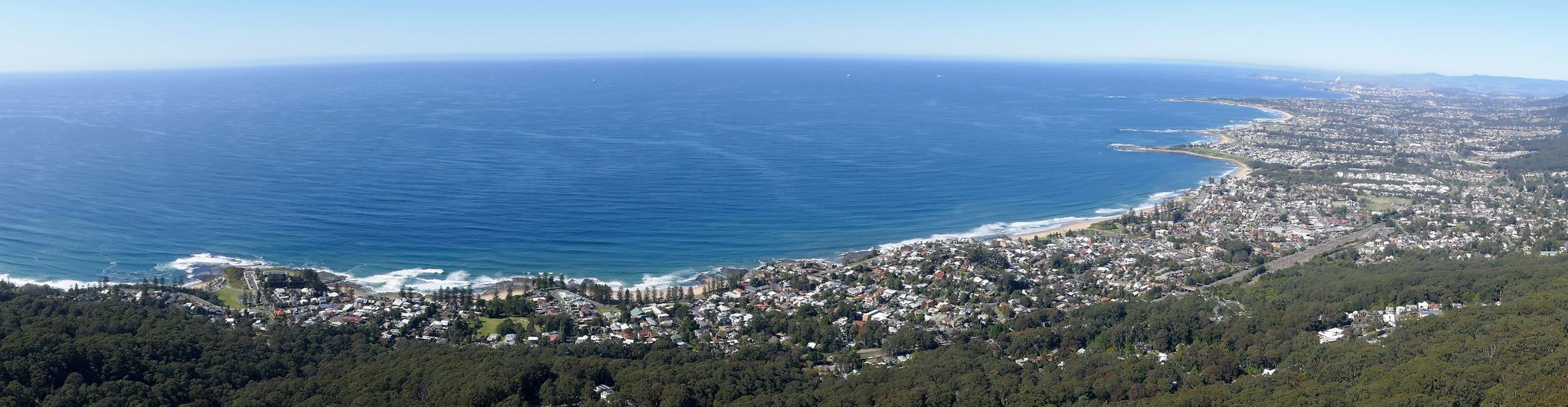 Coastal panorama from Sublime Point