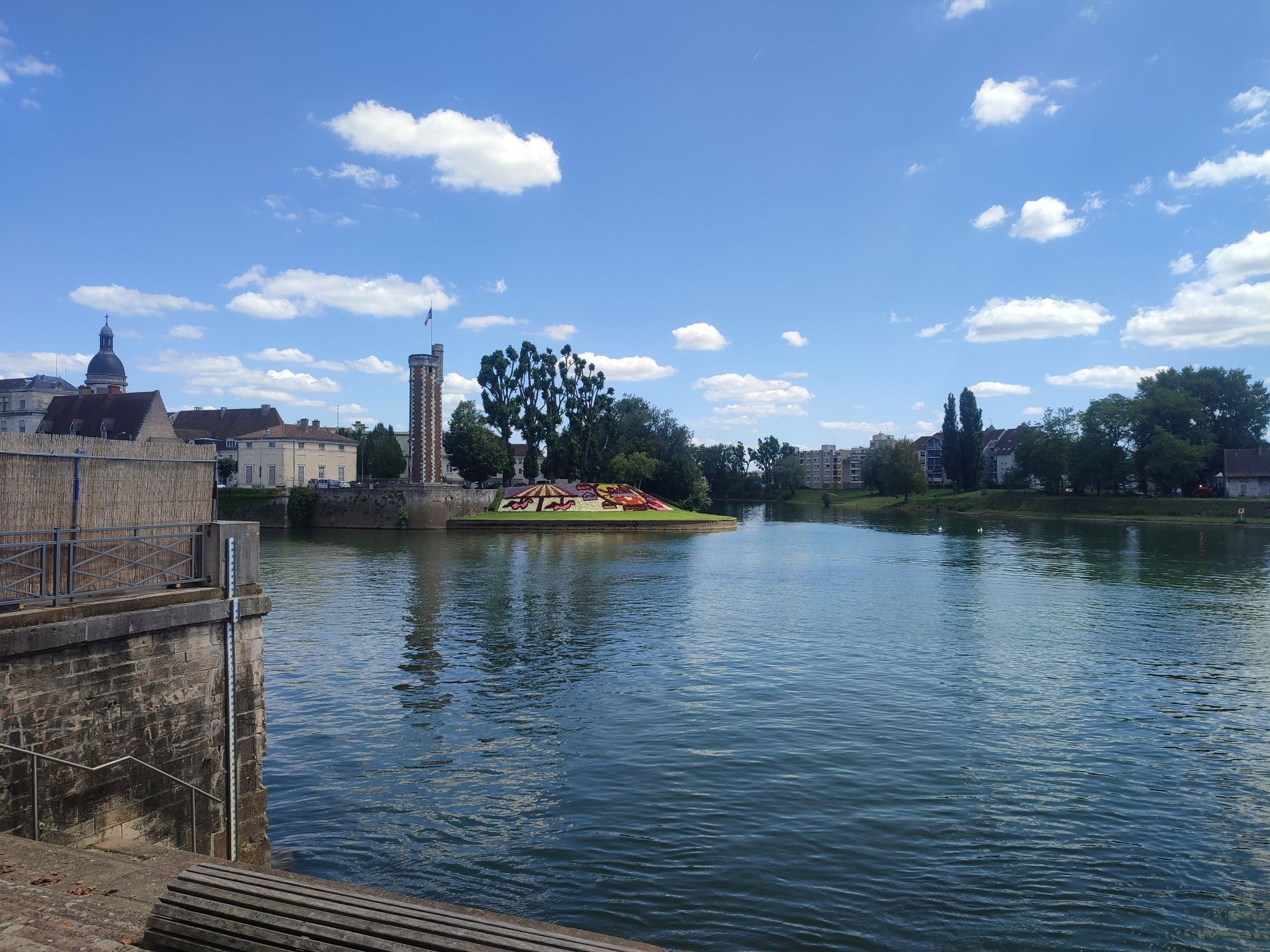 Blick zur Insel