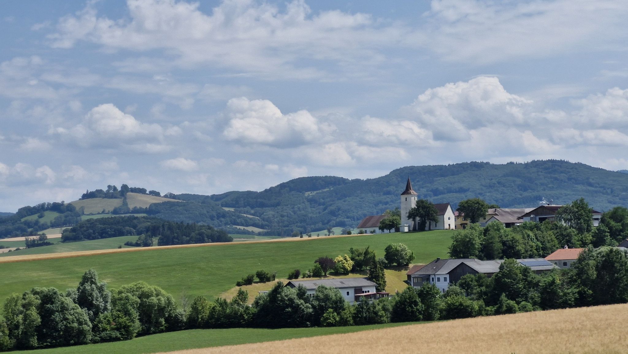 Kirche Pöllaberg und Hochsteinberg