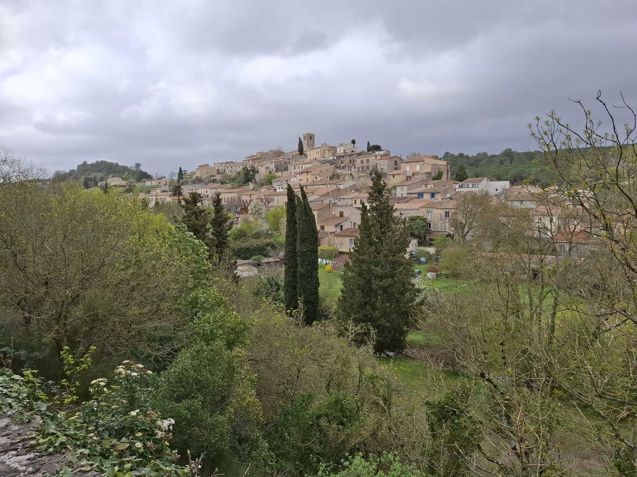 Village d'Aragon - Départ et arrivée du circuit -
