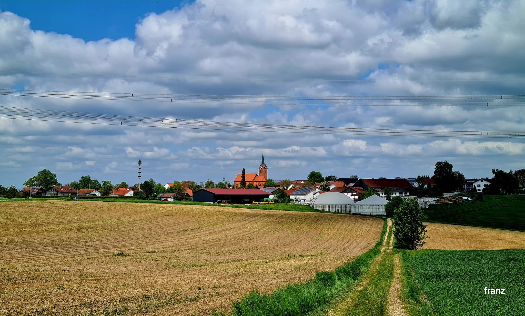 Blick nach Goldern
