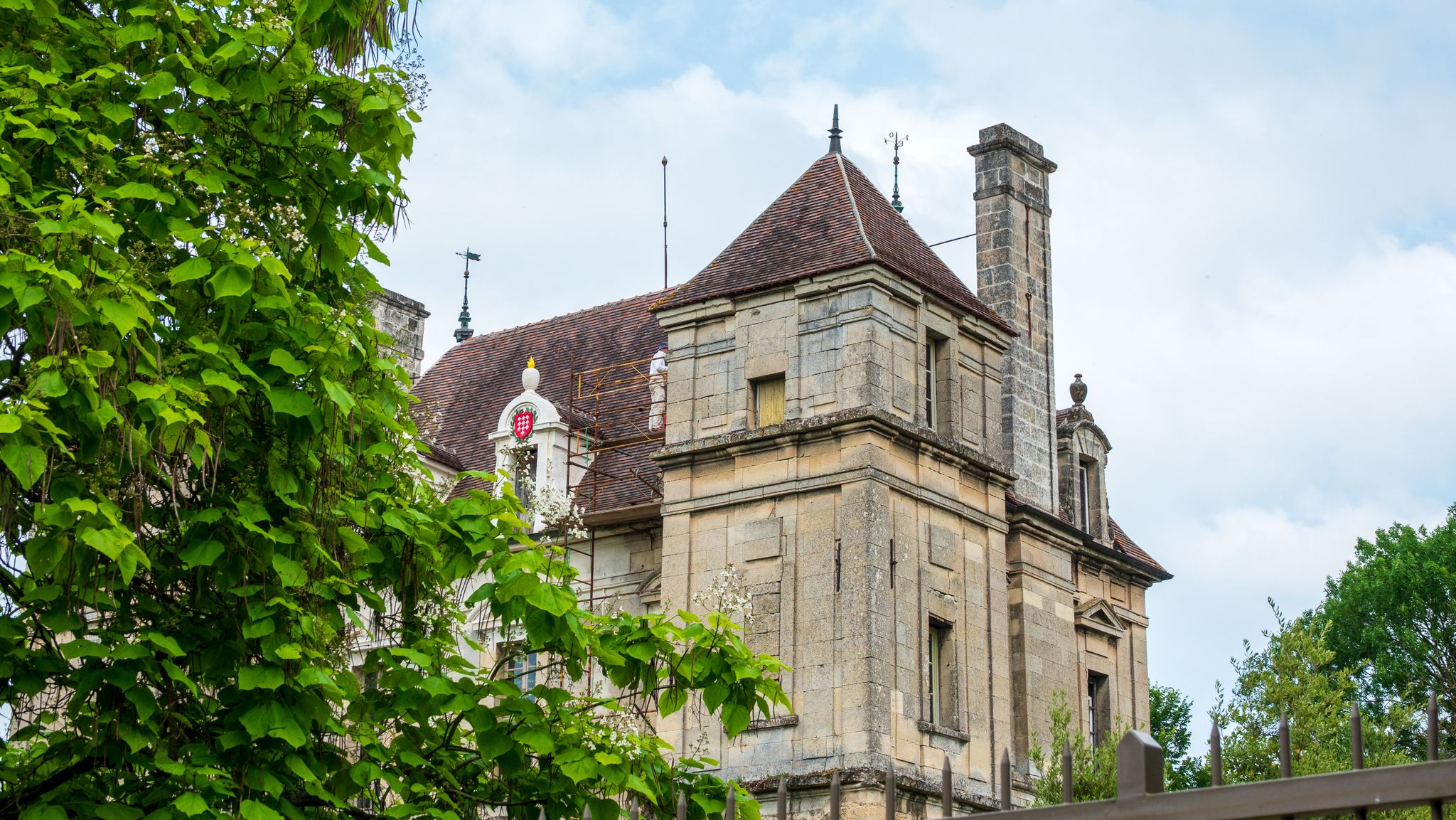 Le chateau de Berneuil