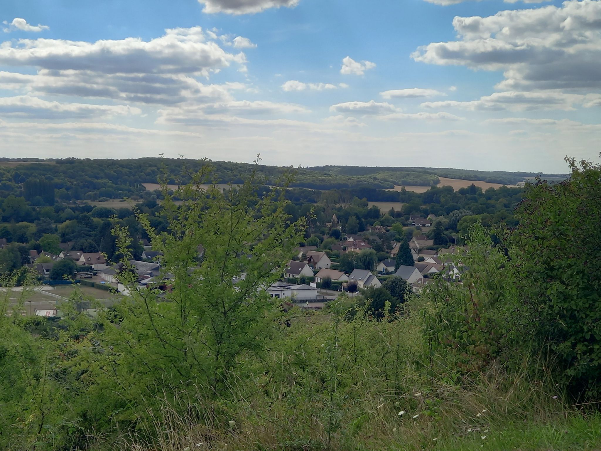 Vue sur Menilles
