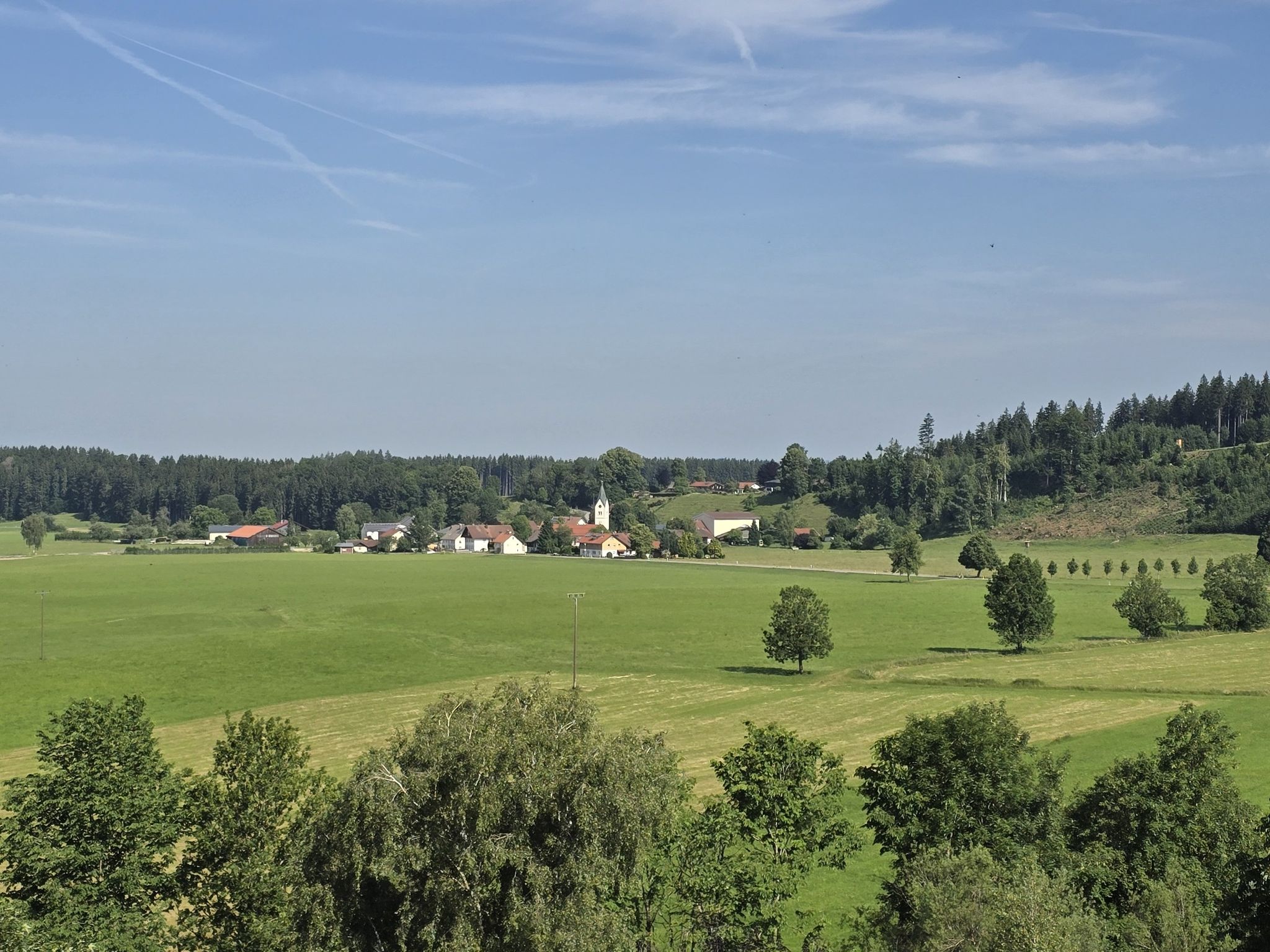 Blick auf Hinznang