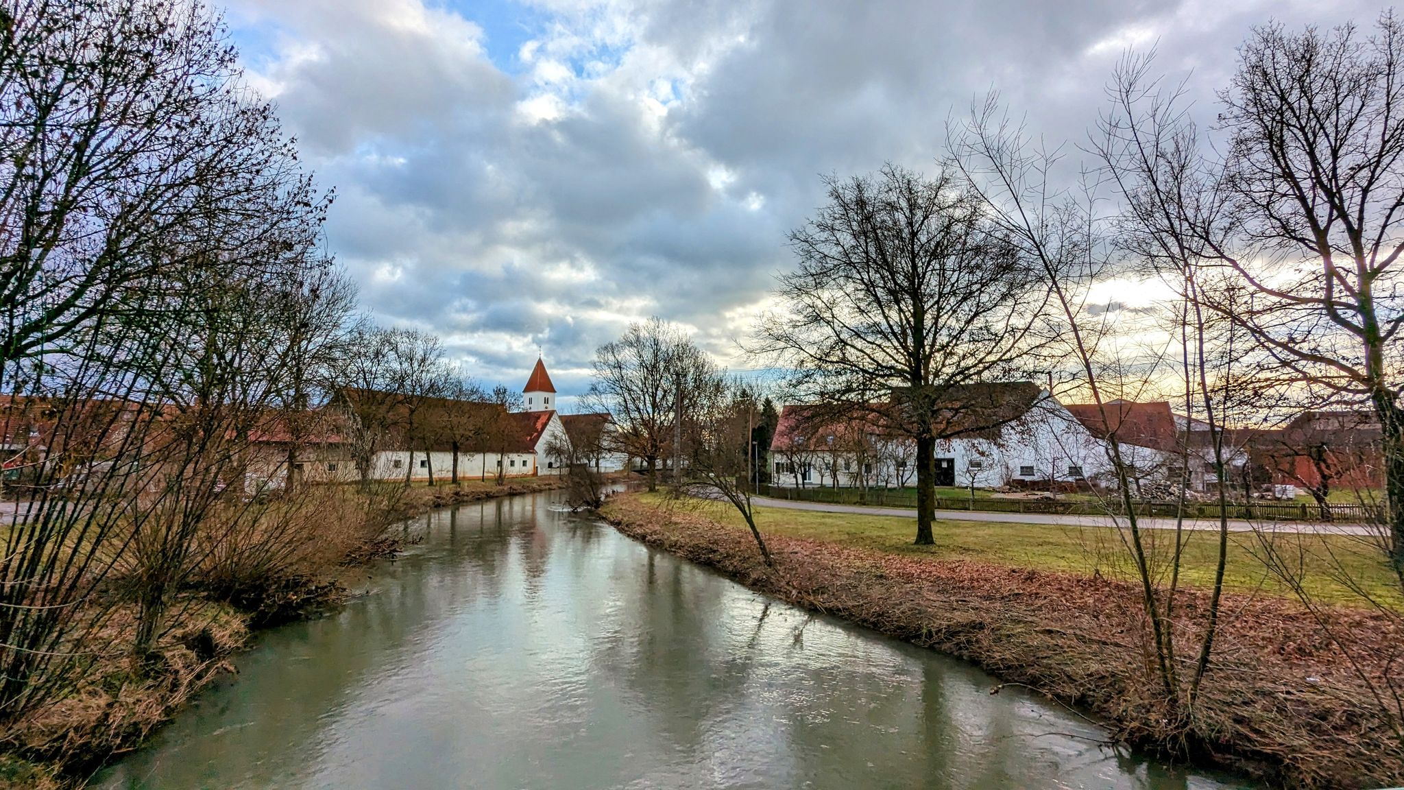 Die Eger in Löpsingen