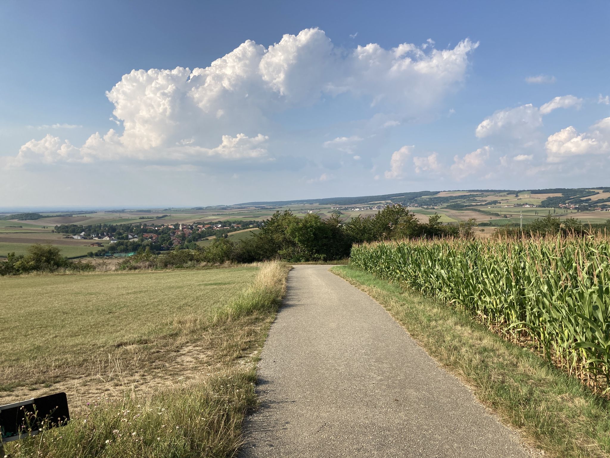 Blick richtung Ameis