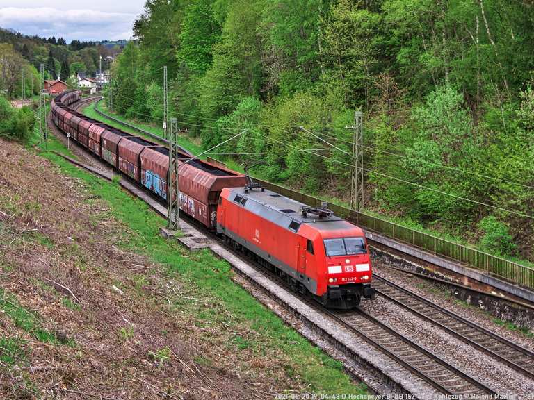 Zum Fotografieren nach Hochspeyer und zurück, natürlich durch den Wald