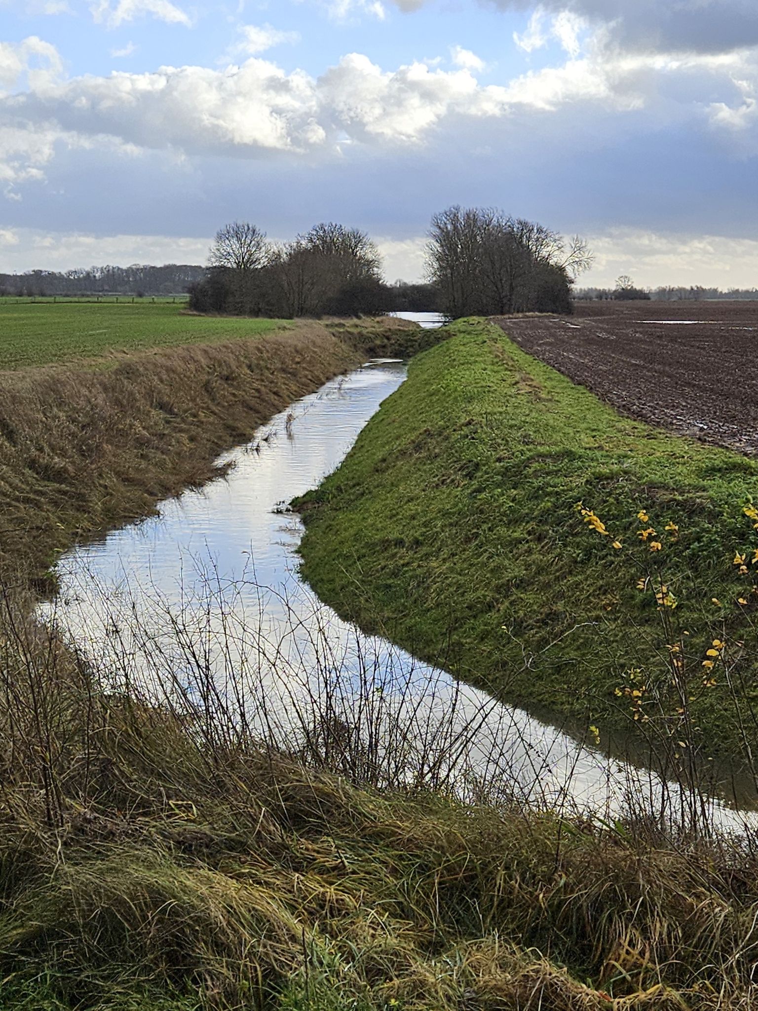 Hier war lange kein Wasser mehr drin.
