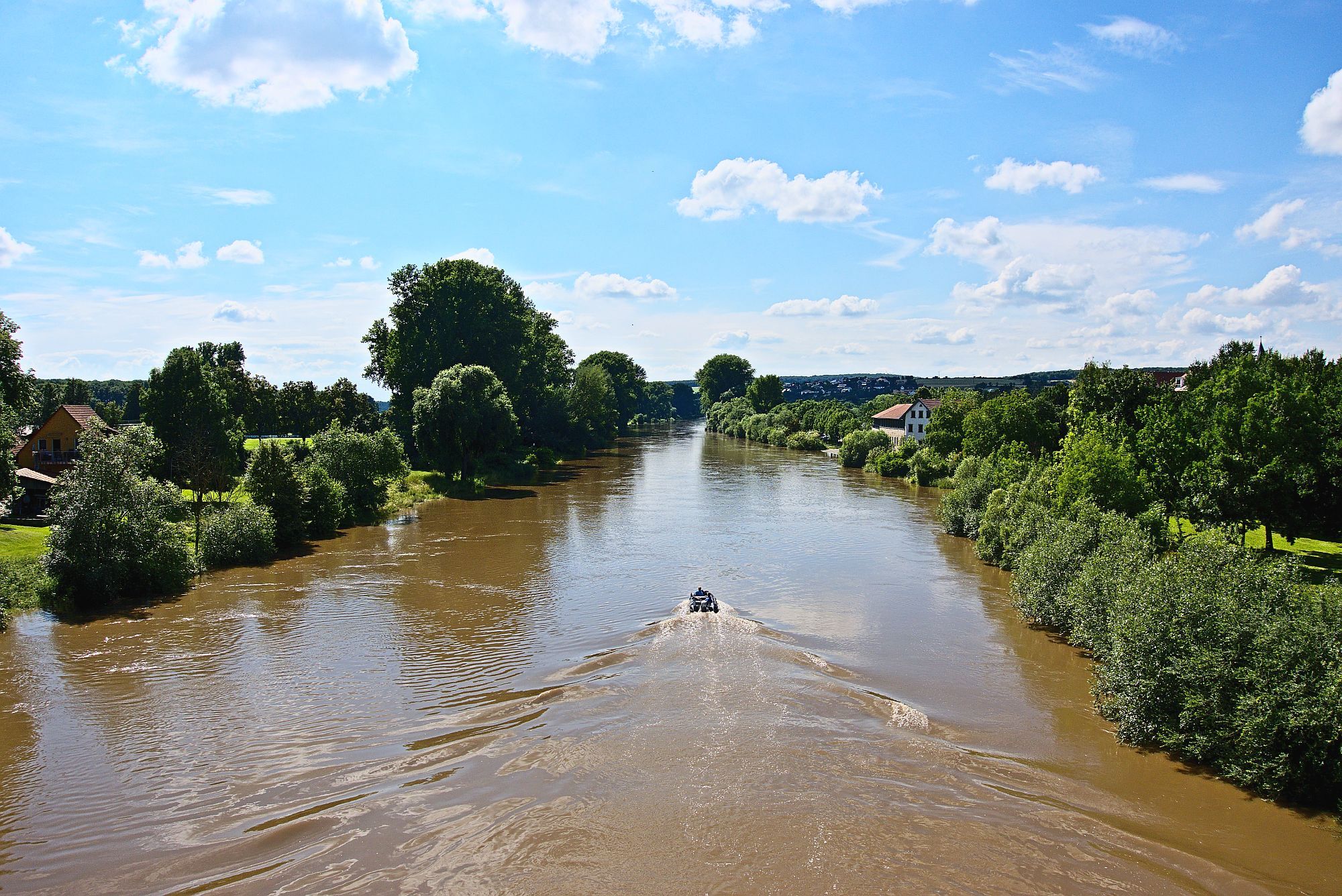 Blick von der Mainbrücke