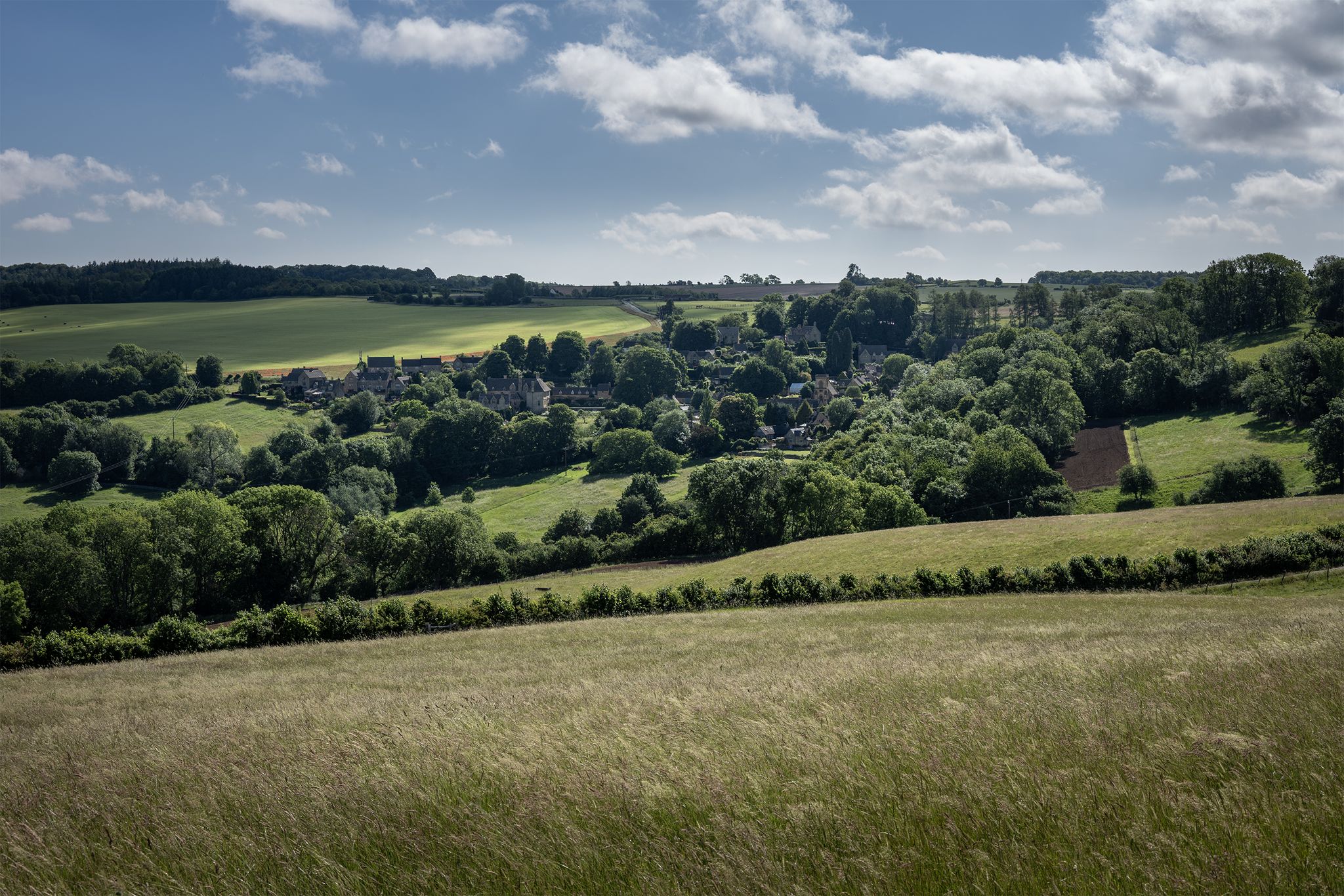 Approaching Snowshill