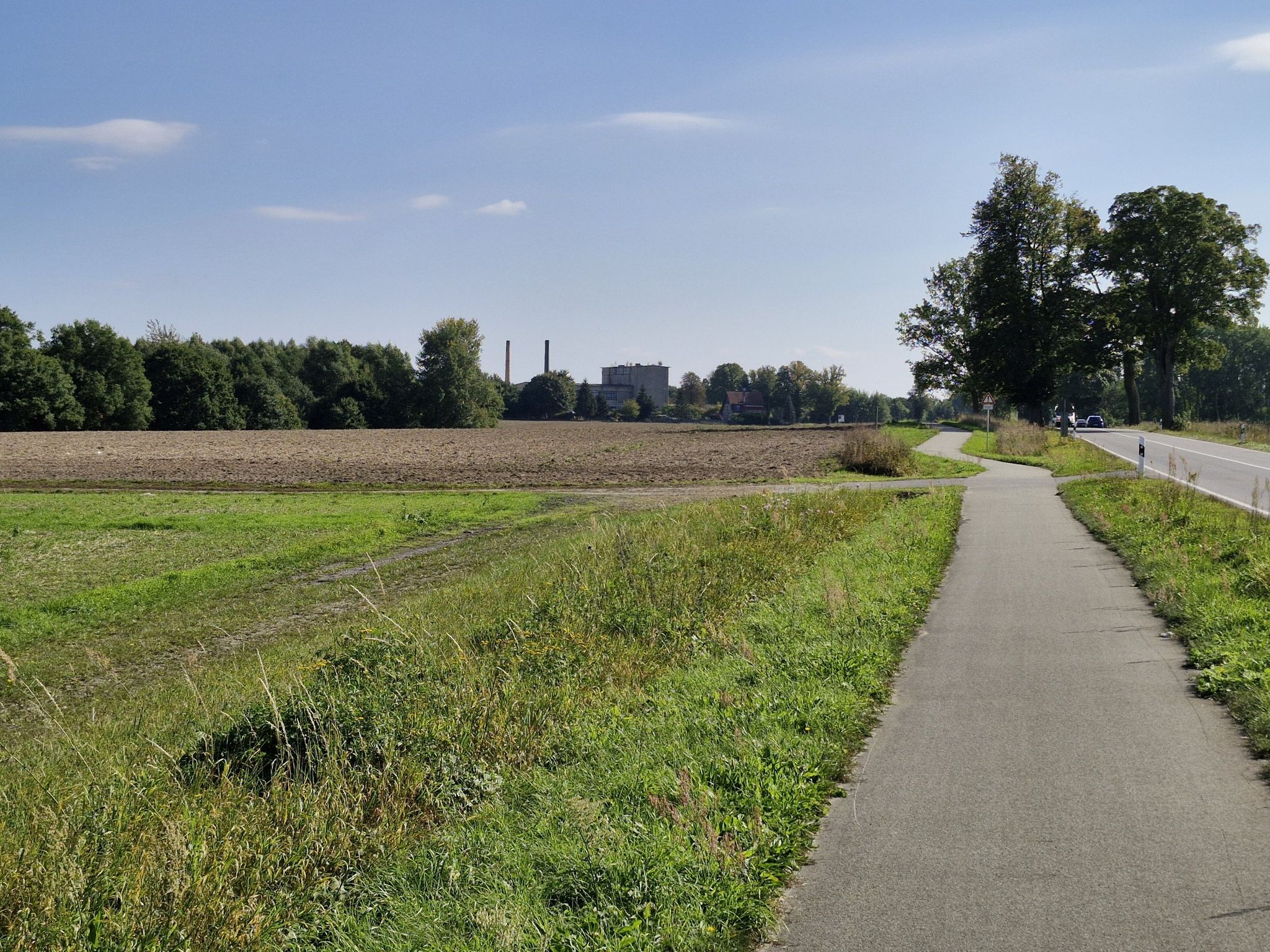 Blick auf Hagenow
