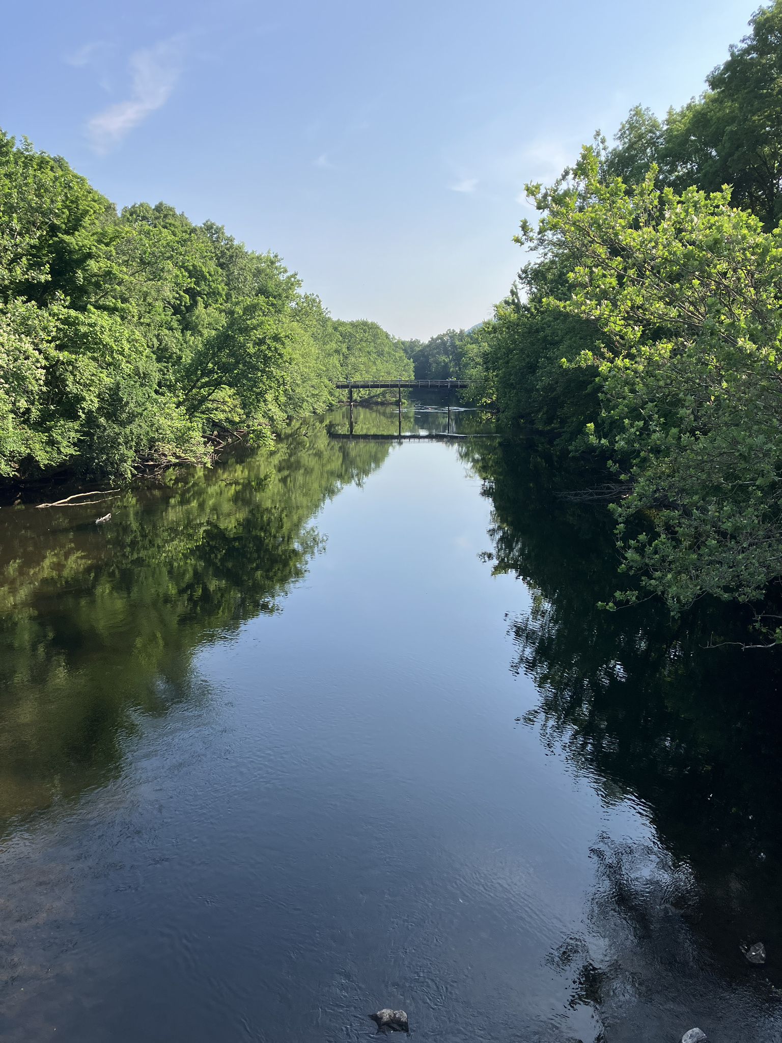 1. Überquerung des Farmington Rivers