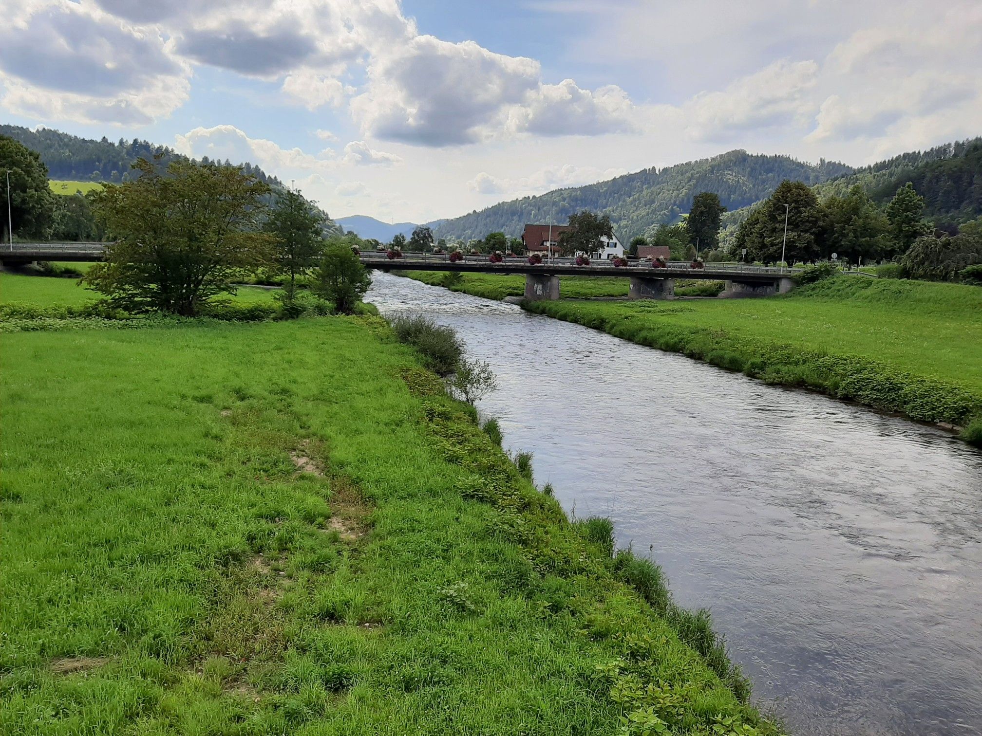 Die Kinzig bei Hausach