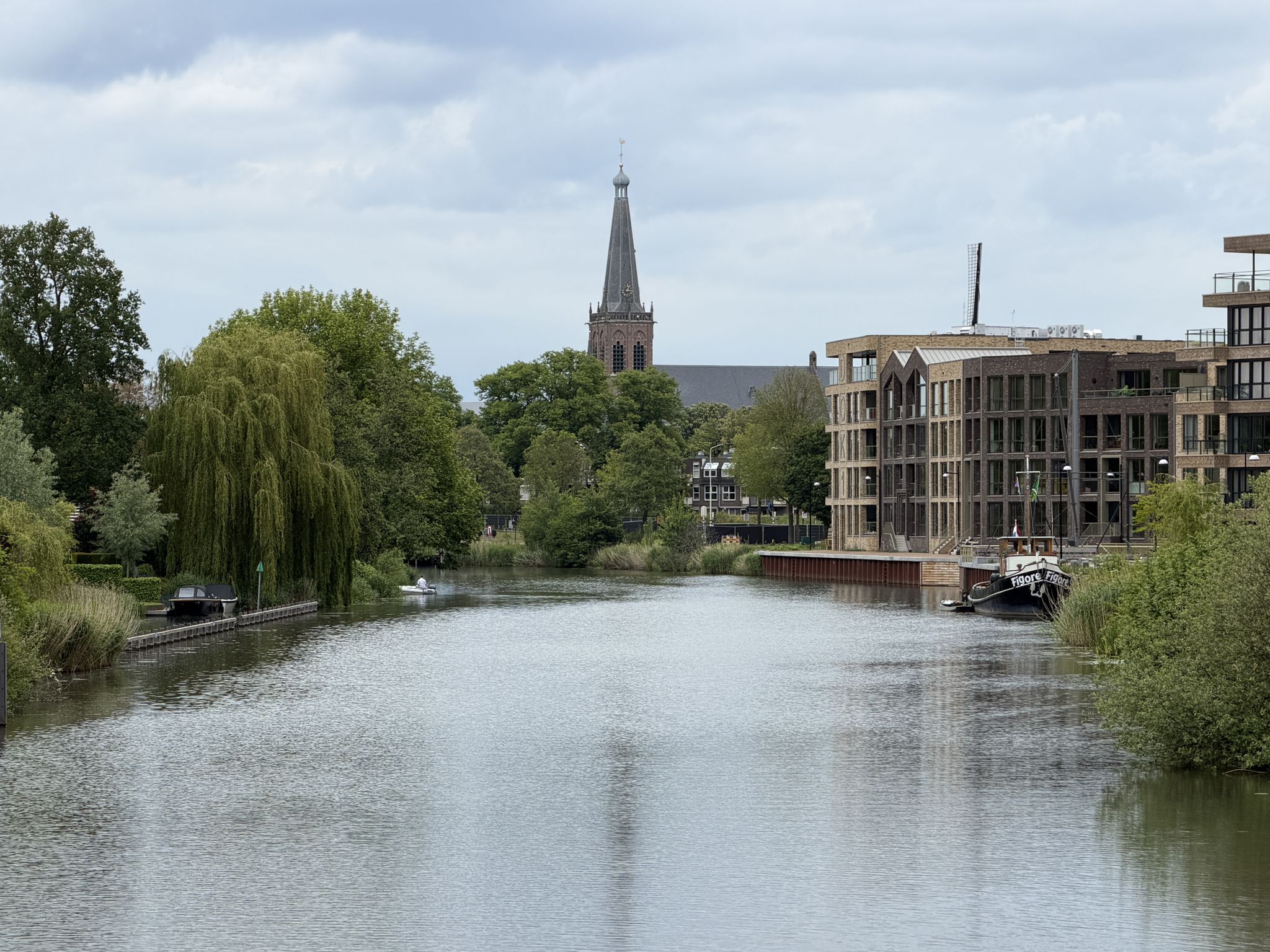 Blick auf Doetinchem und Oude IJssel