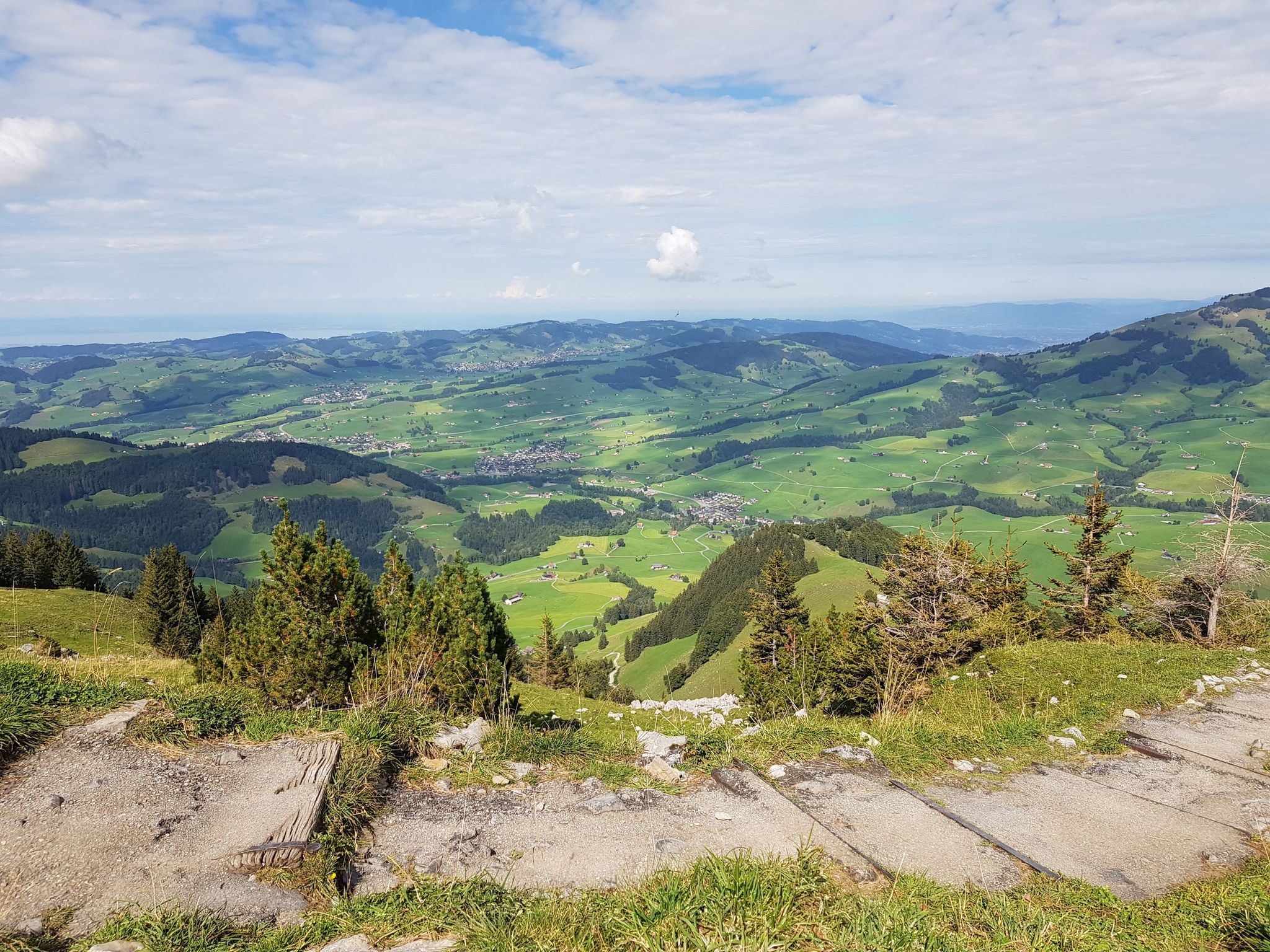 belohnende Aussicht