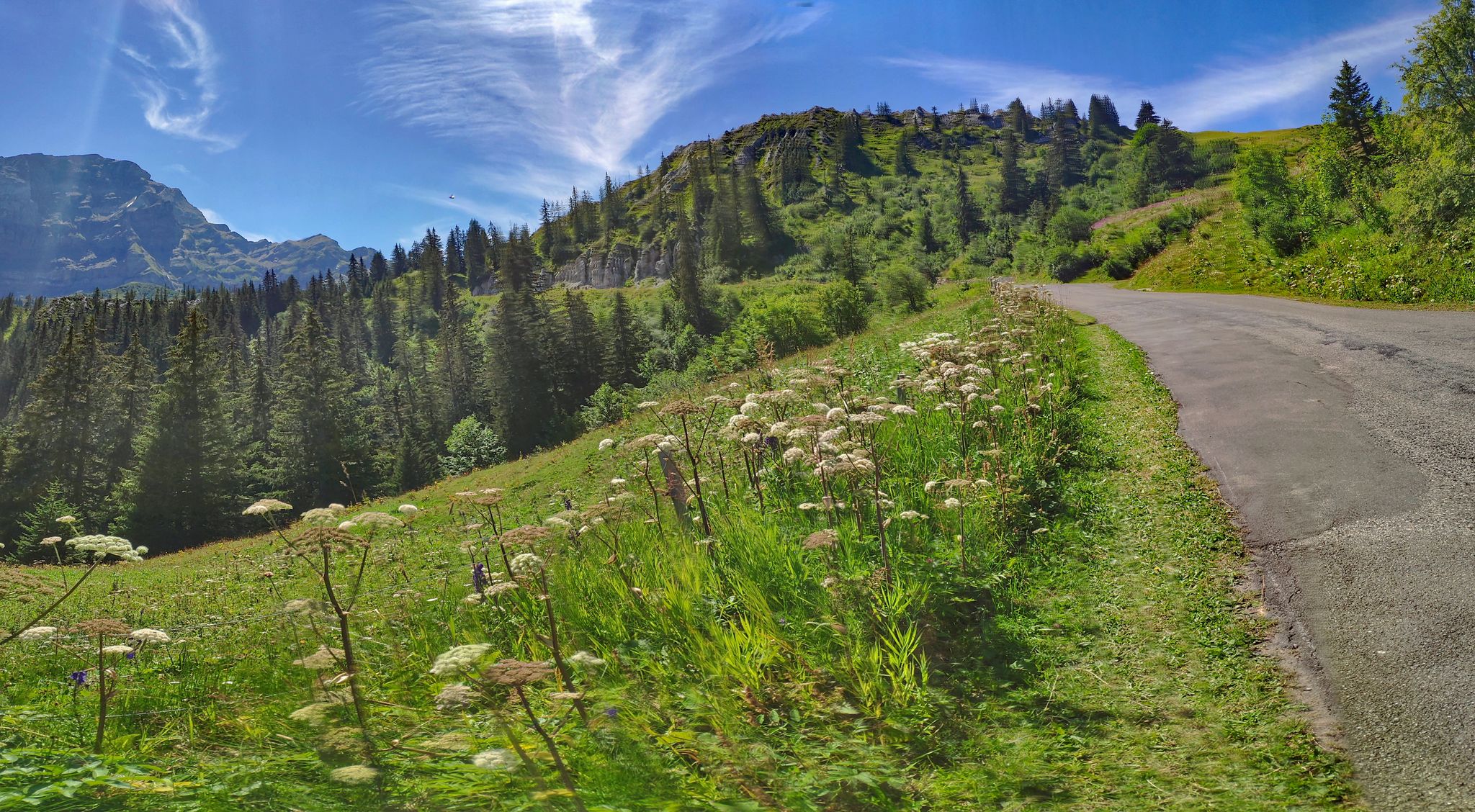Blick zurück zum Col de la Croix.
