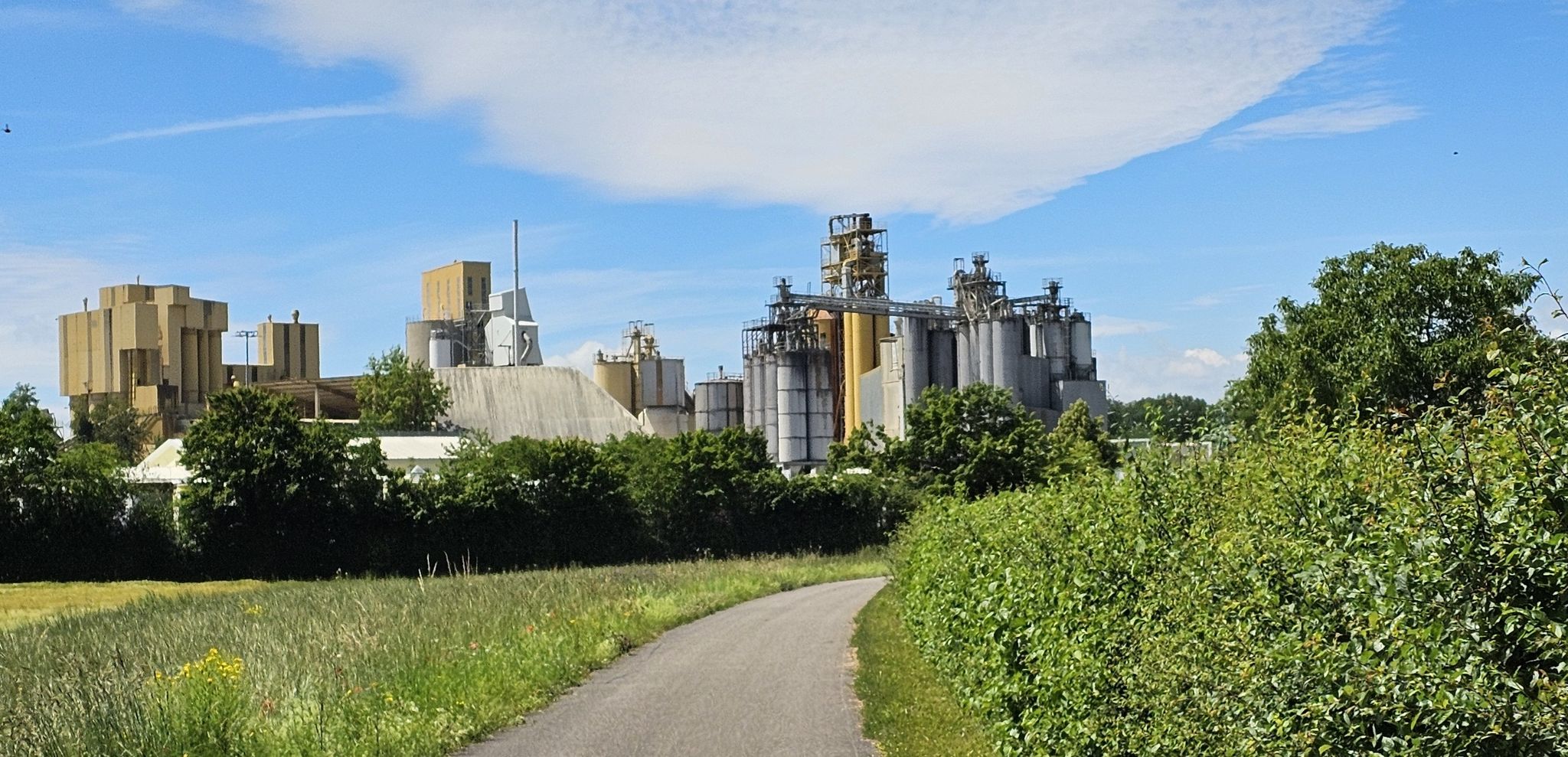Industrie gibt es hier auch