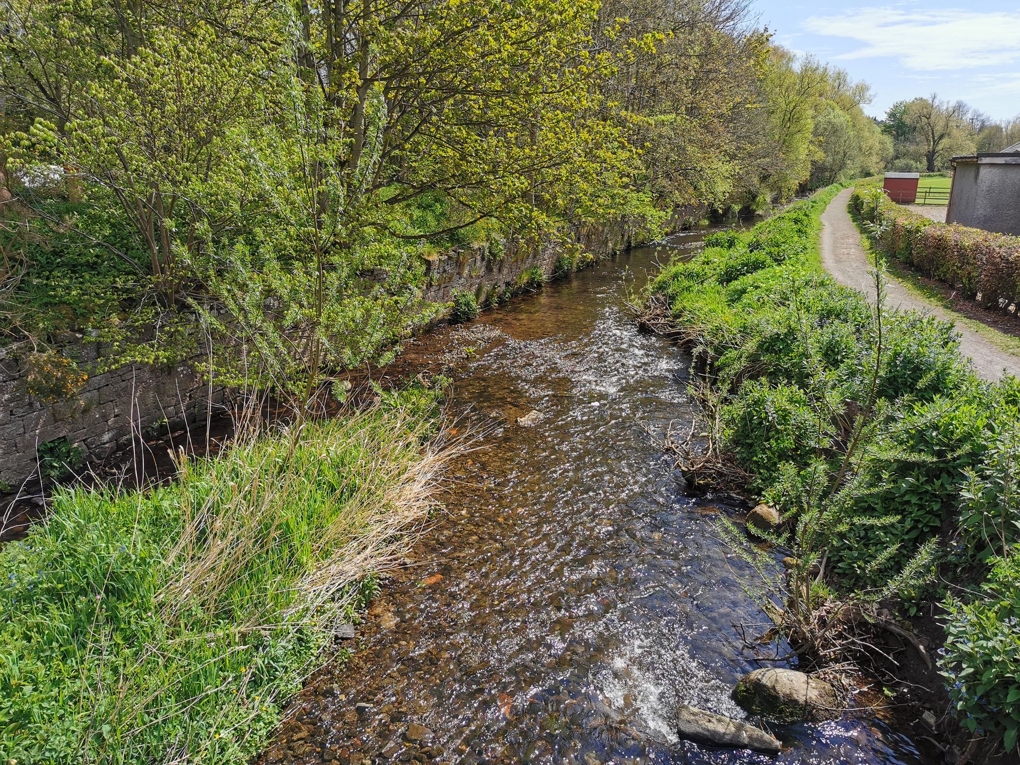 River through St Vigeans