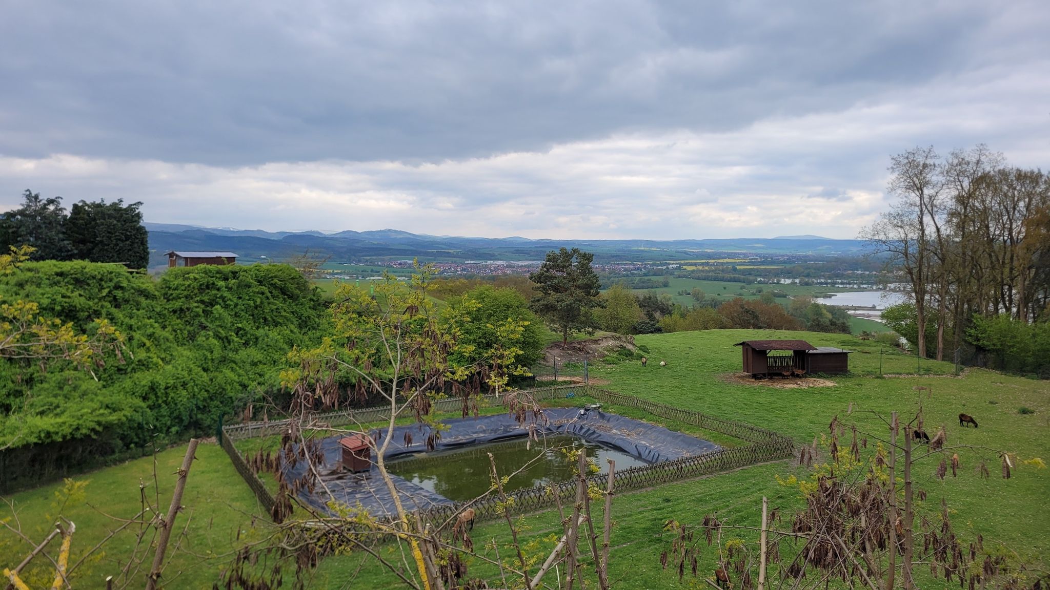 Aussicht für das Burgfräulein