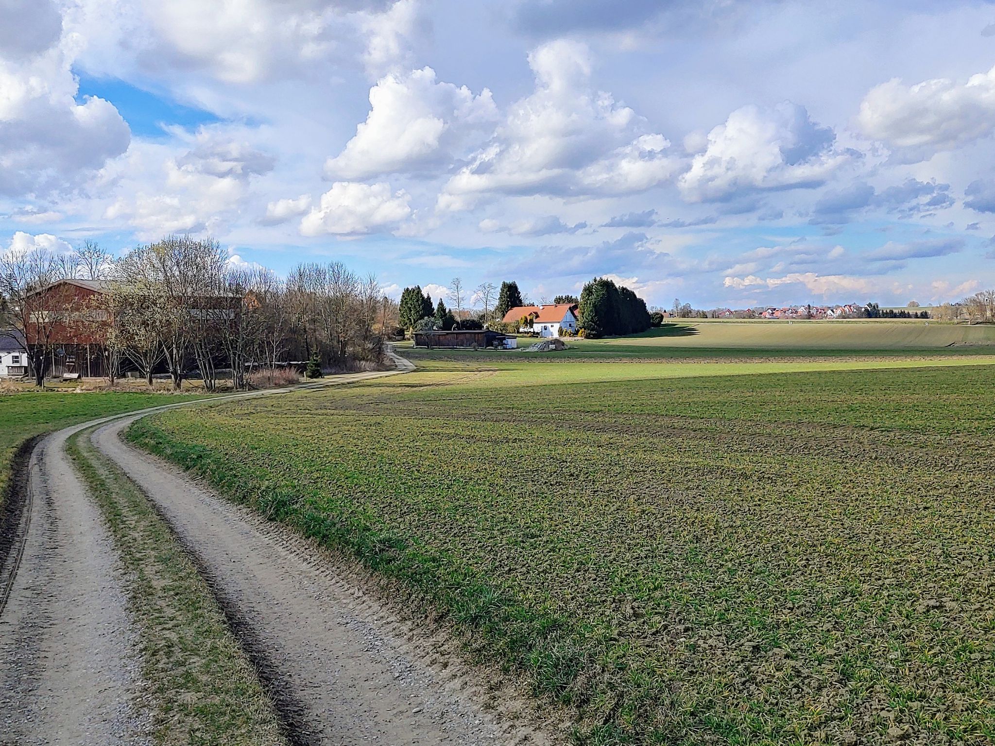 Blickrichtung nördlich / zurück